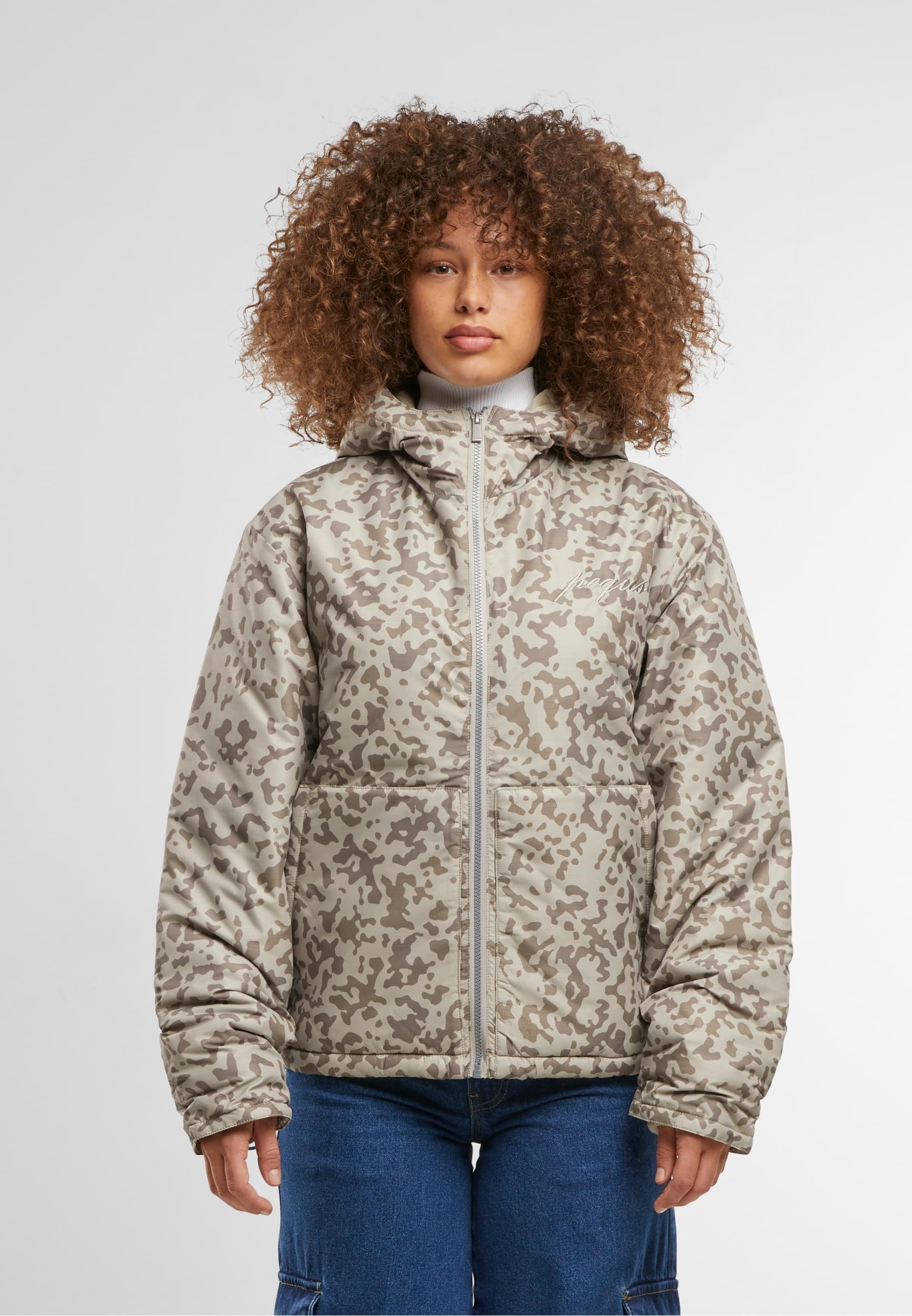 PEQUS Allwetterjacke »PEQUS PEQUS Aether Camo Light Puffer«, (1 St.), ohne Kapuze