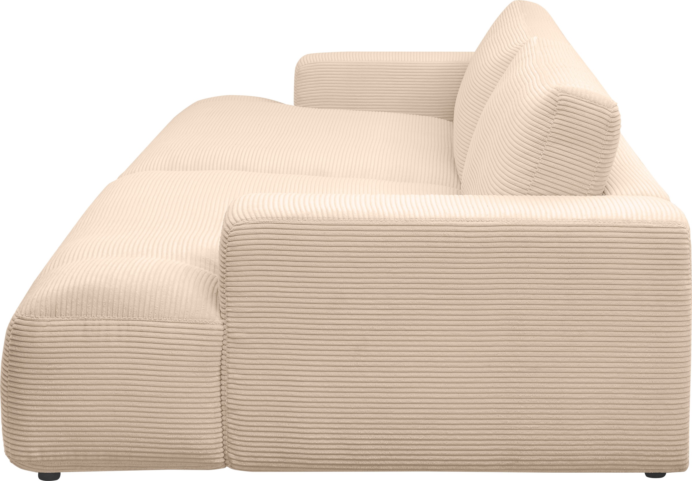 GALLERY M branded by Musterring Loungesofa »Lucia«, Cord-Bezug, Breite 292 cm