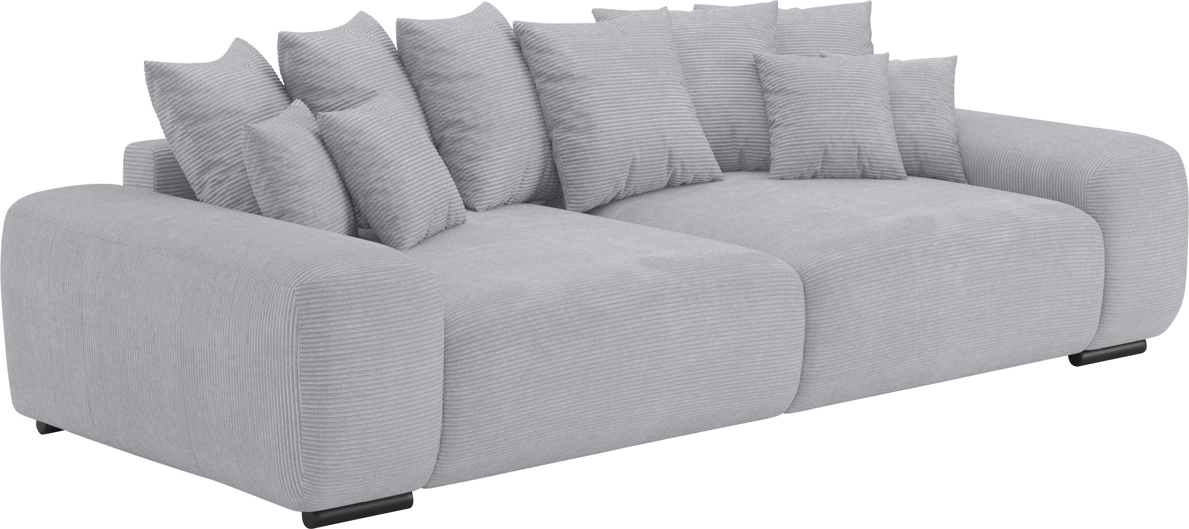 Home affaire Big-Sofa "Sundance, B/T 302/137 cm", Dauerschläfer mit Hygiene-Topper und Transporttasche