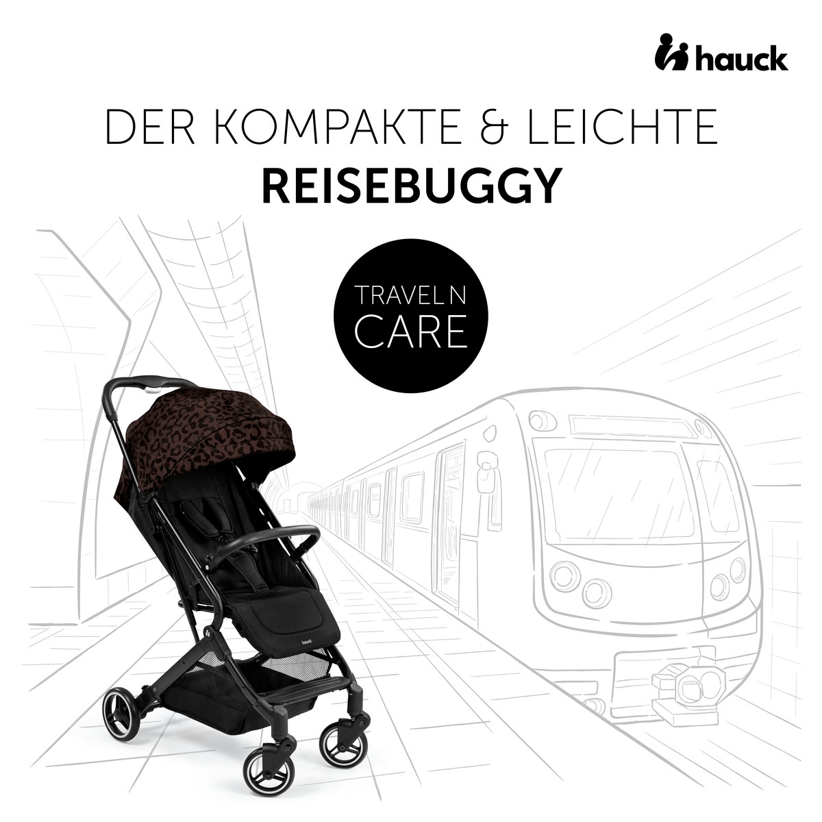Hauck Kinder-Buggy »Travel N Care, leo«, 22 kg