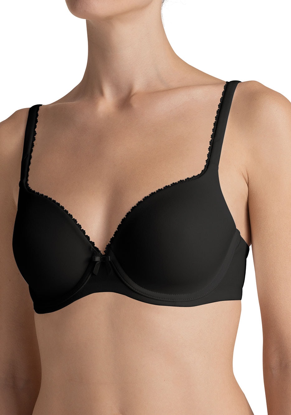 Triumph Halbschalen-BH "Perfectly Soft WHP", Cup B-E, Bügel-BH mit feiner Bodüre