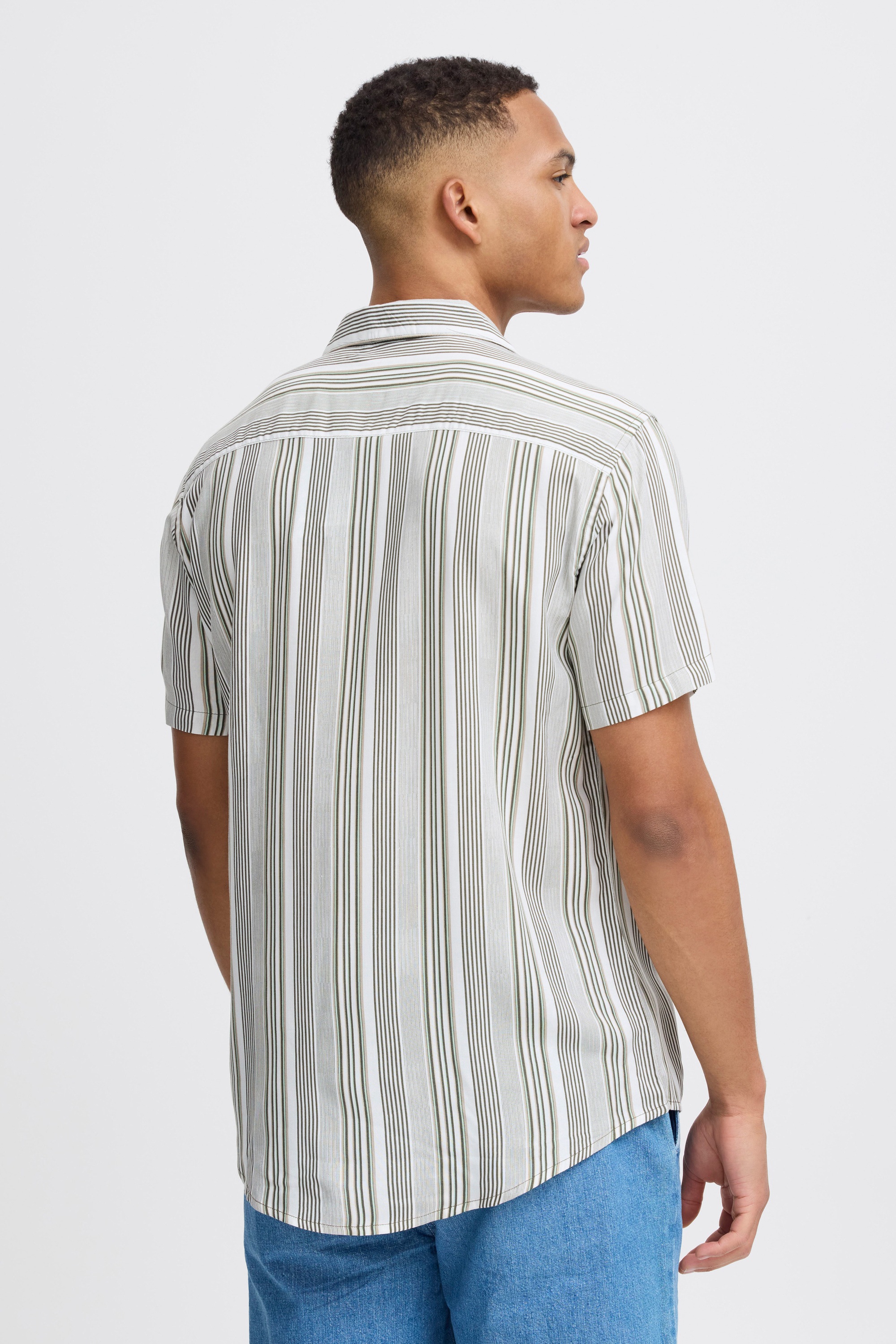 BLEND BHShirt Short Sleeve Shirt Forest Night L 3