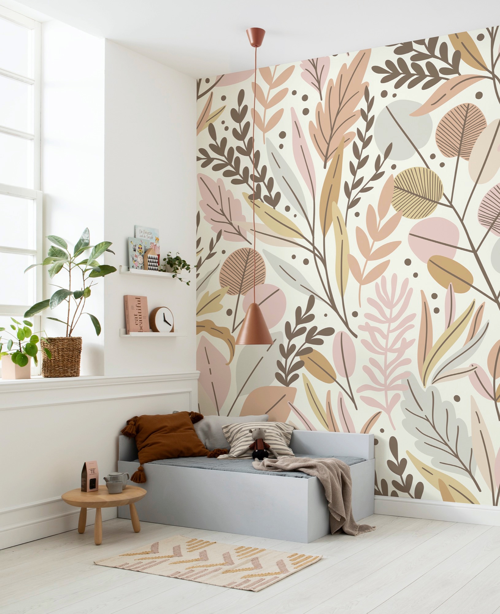 Komar Vliestapete »Digitaldruck Vlies -  Twigs - Größe 200 x 280 cm« bedruckt glatt Wohnzimmer, Schlafzimmer