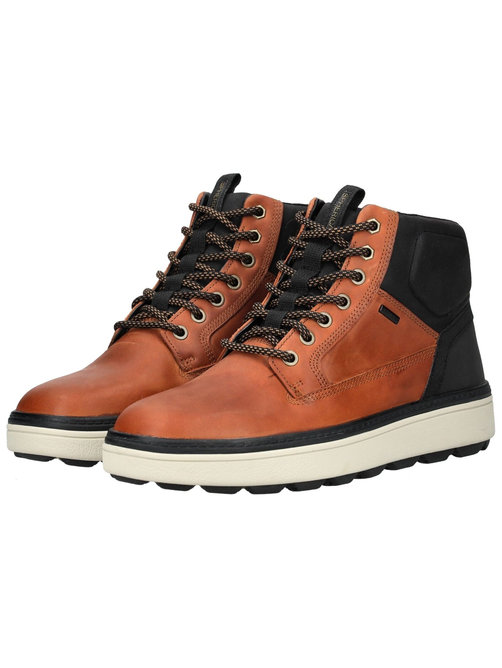 Geox Schnürstiefelette »Geox Stiefelette Leder/Textil«
