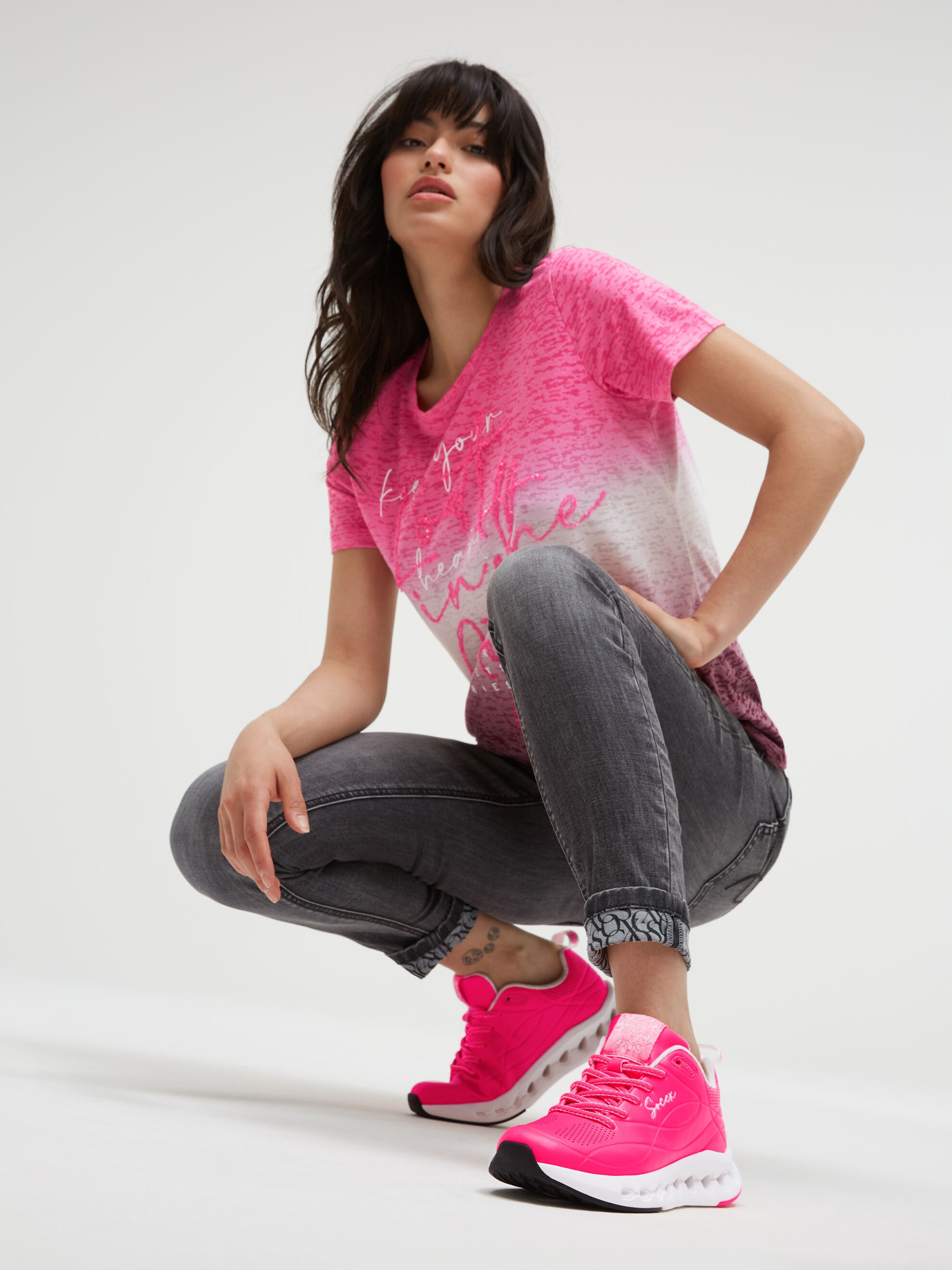 SOCCX Sneaker  mit Wechselfußbett