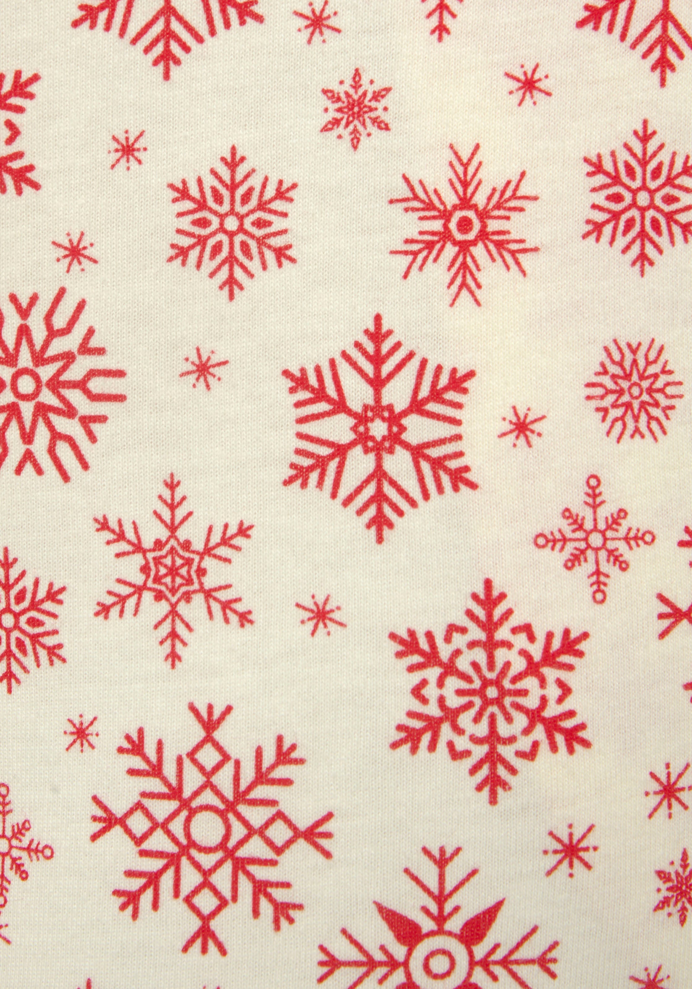 LASCANA Schlafanzug, mit winterlichen Motiven