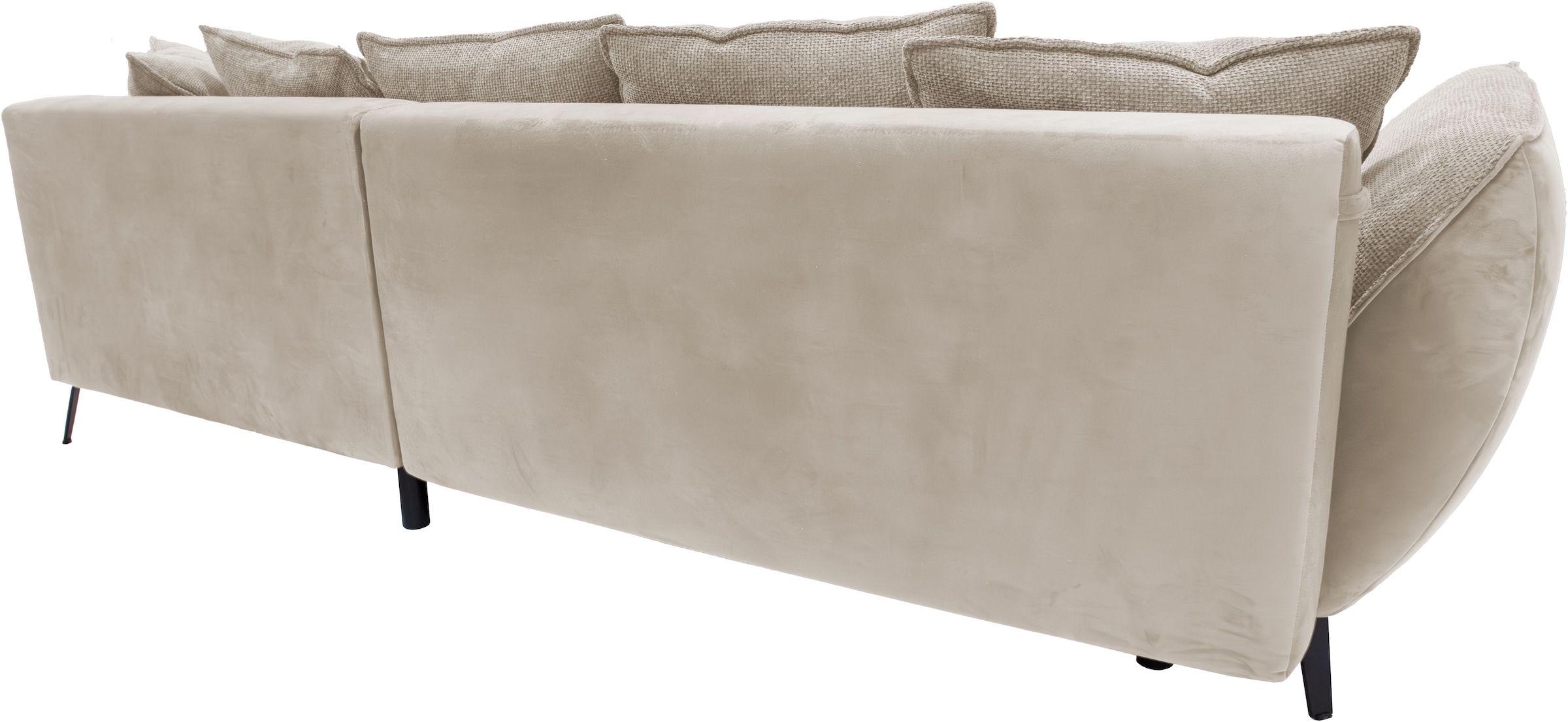 exxpo - sofa fashion Ecksofa »Midway mit einfacher Easy-Lift-Bettfunktion, bequem und modern«, inkl. Bettfunktion und praktischem Bettkasten, L-Form