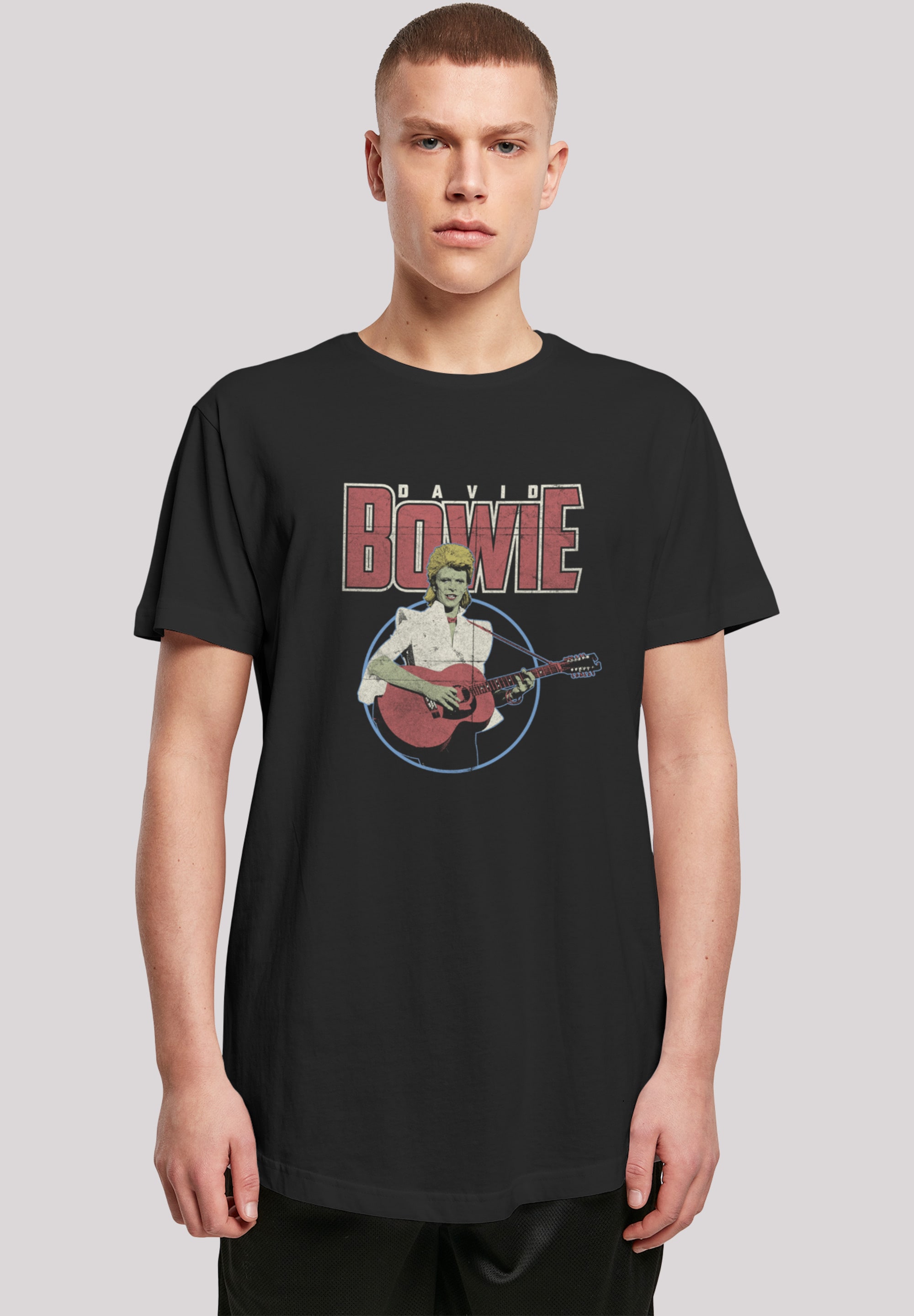 F4NT4STIC T-Shirt "David Bowie Acoustic Bootleg", Print günstig online kaufen