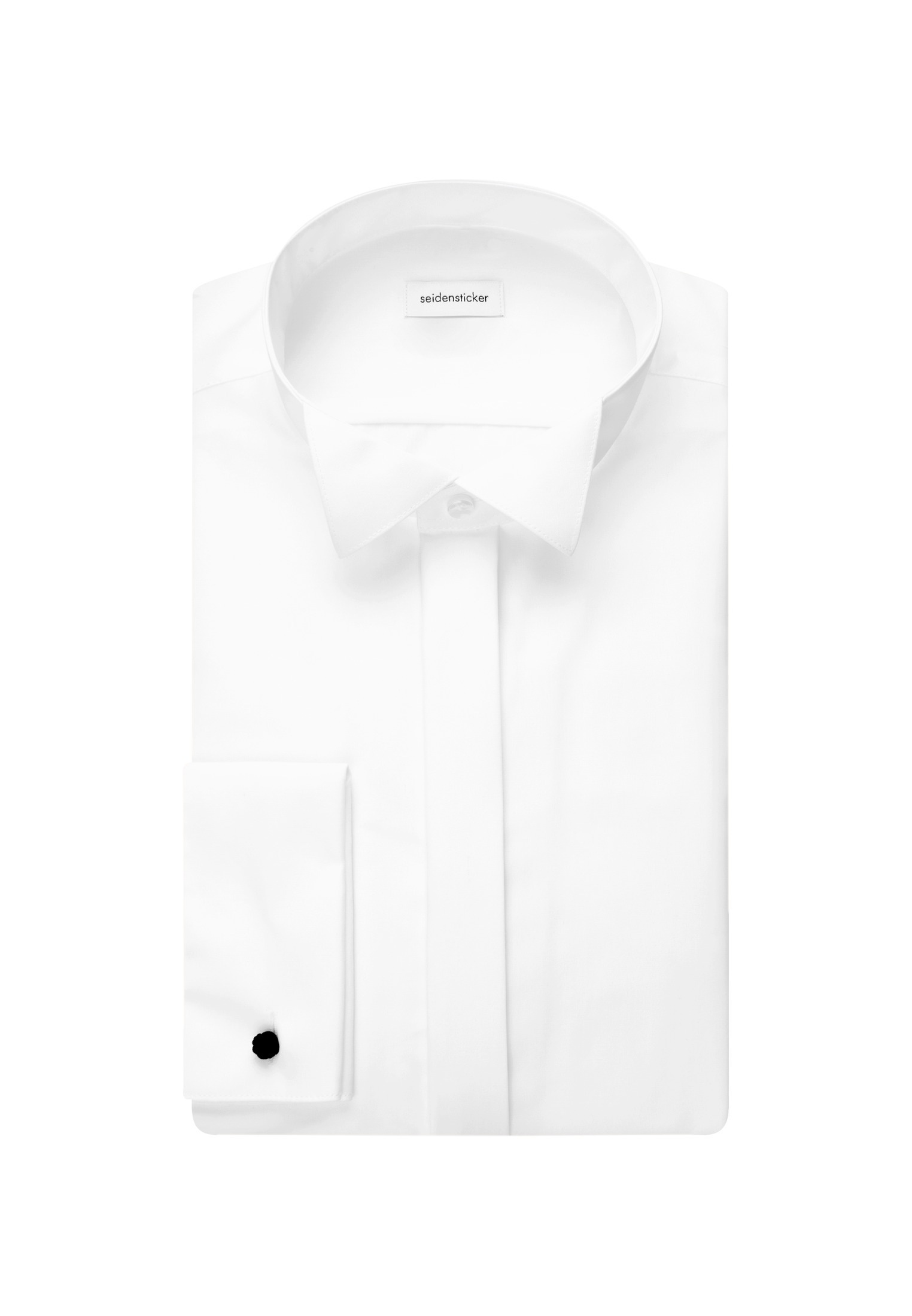 Seidensticker Schwarze Rose Men's Smoking Shirt White L 6