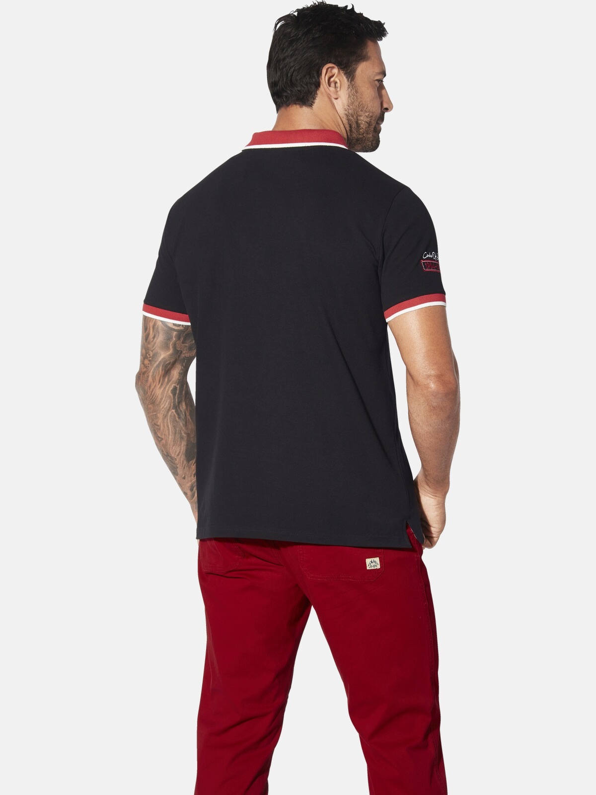 Jan Vanderstorm Iwar Polo Shirt Black 4XL 2
