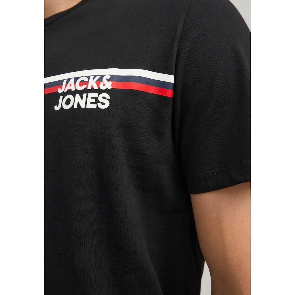 Jack & Jones Kurzarmshirt »JJ JJATLAS TEE SS CREW NECK«