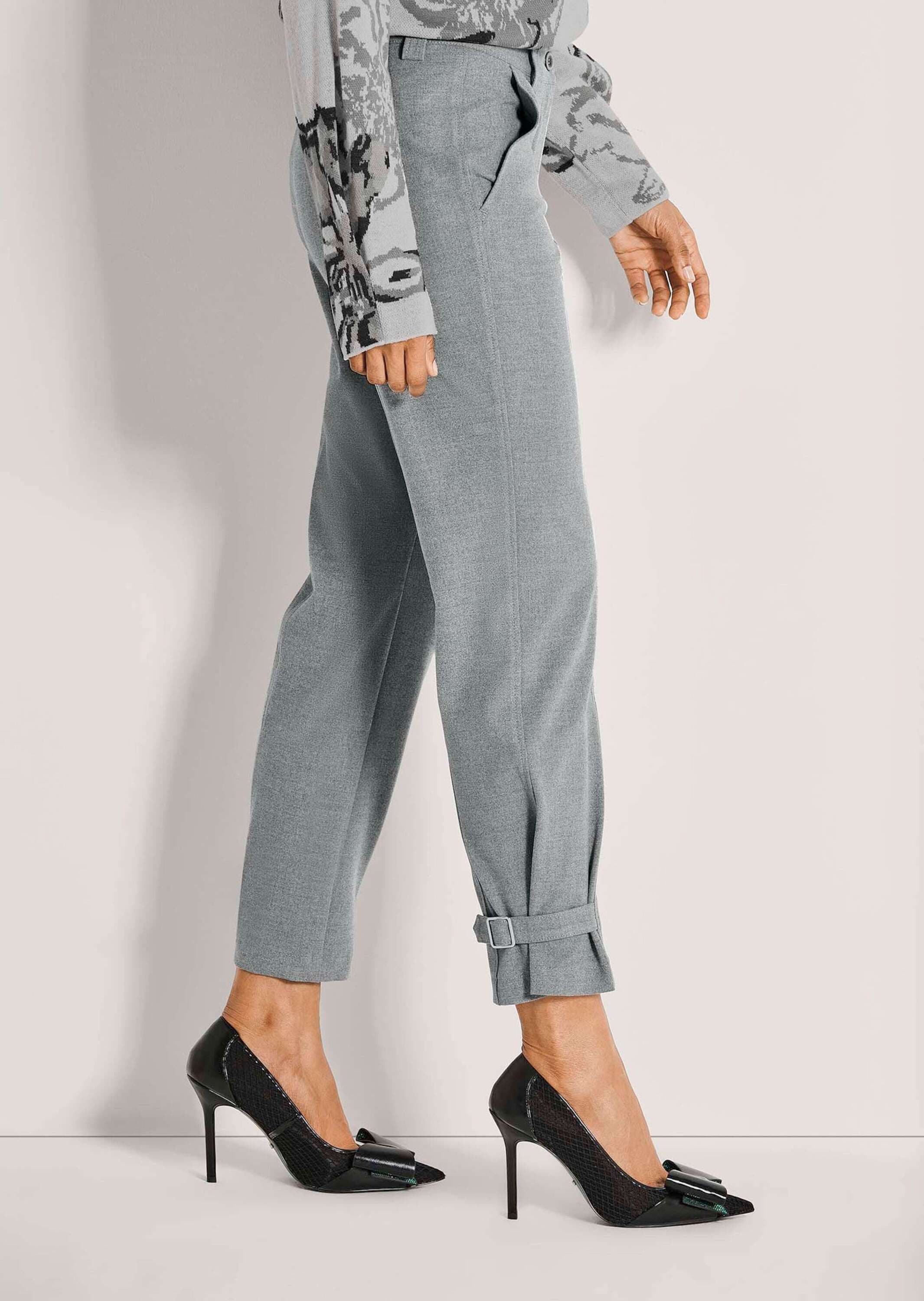 MADELEINE Stoffhose »Stoffhose Mid Waist 7/8-Businesshose«