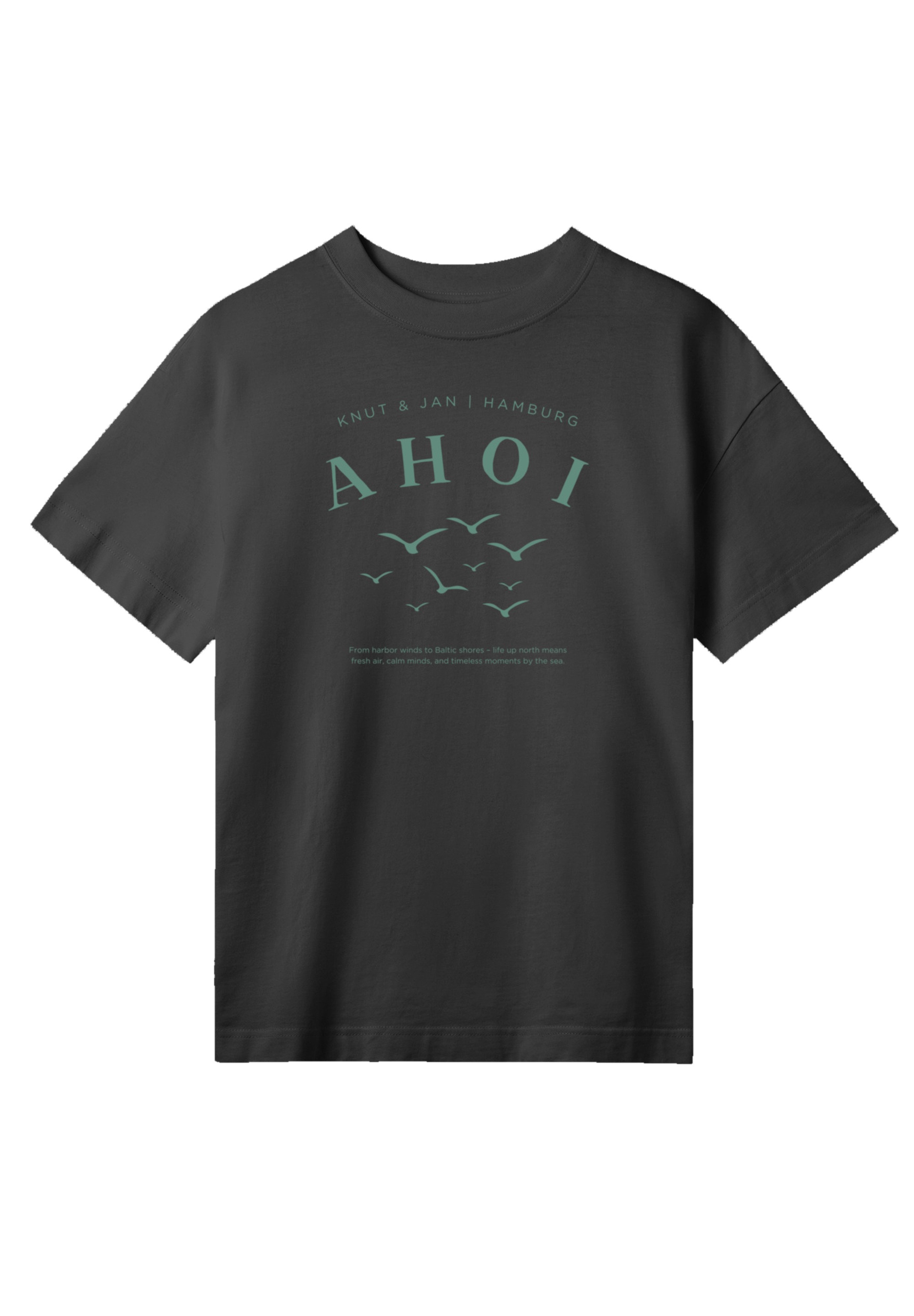 F4NT4STIC T-Shirt »Ahoi Möwe Knut und Jan« Osteee Kollektion, Urlaub, Ahoi Moin