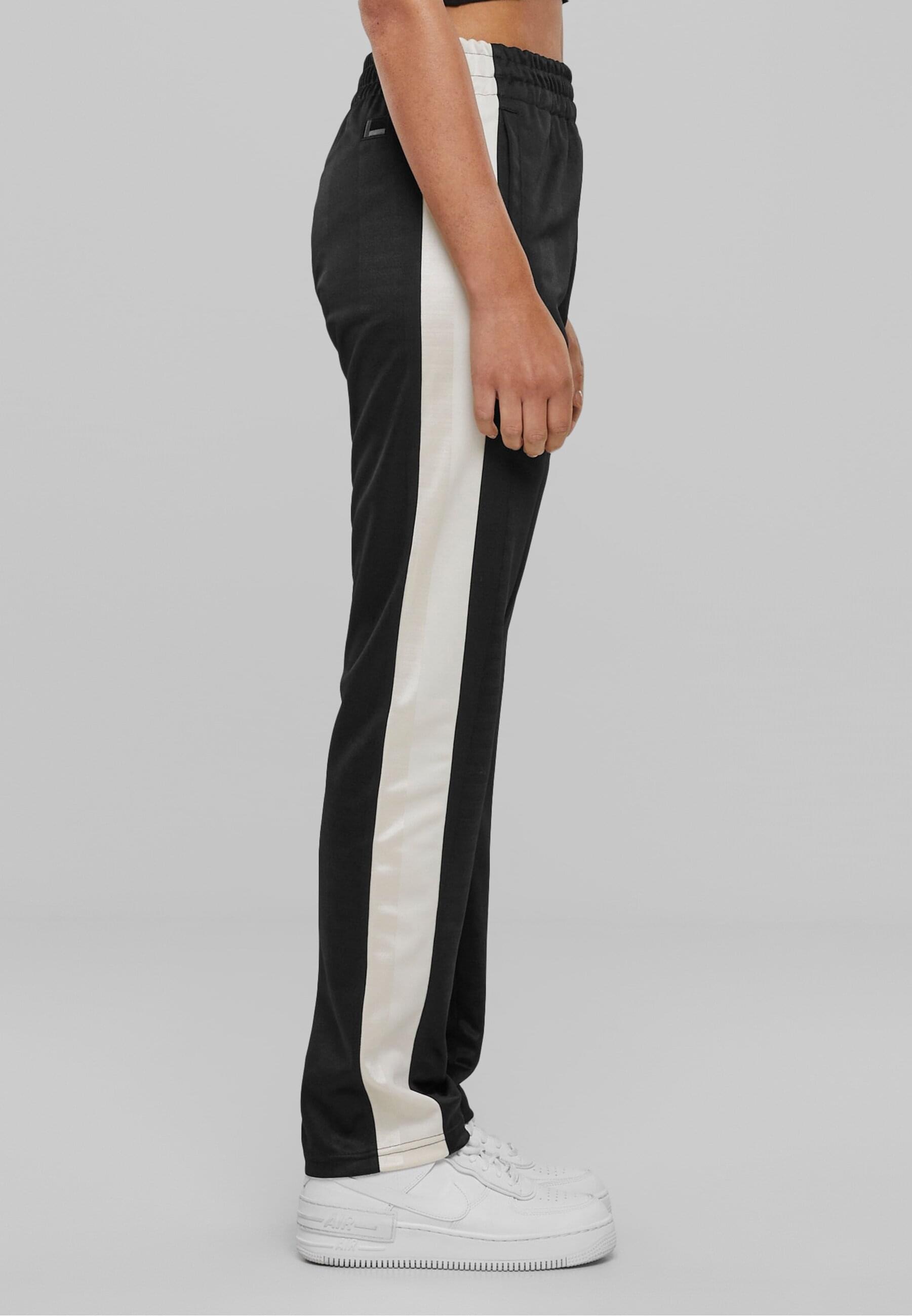 Fubu Stoffhose »Fubu Herren FM223-018-2 FUBU Corporate Striped Track Pants«, (1 tlg.)