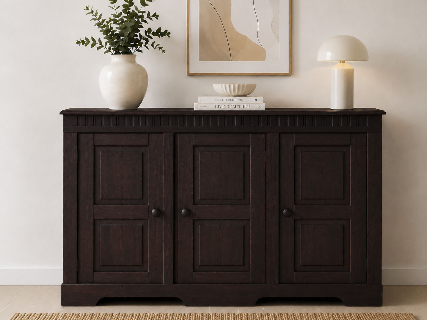 OTTO home Sideboard "Lisa" Kommode aus massivem Kiefernholz, in 2 Breiten lieferbar