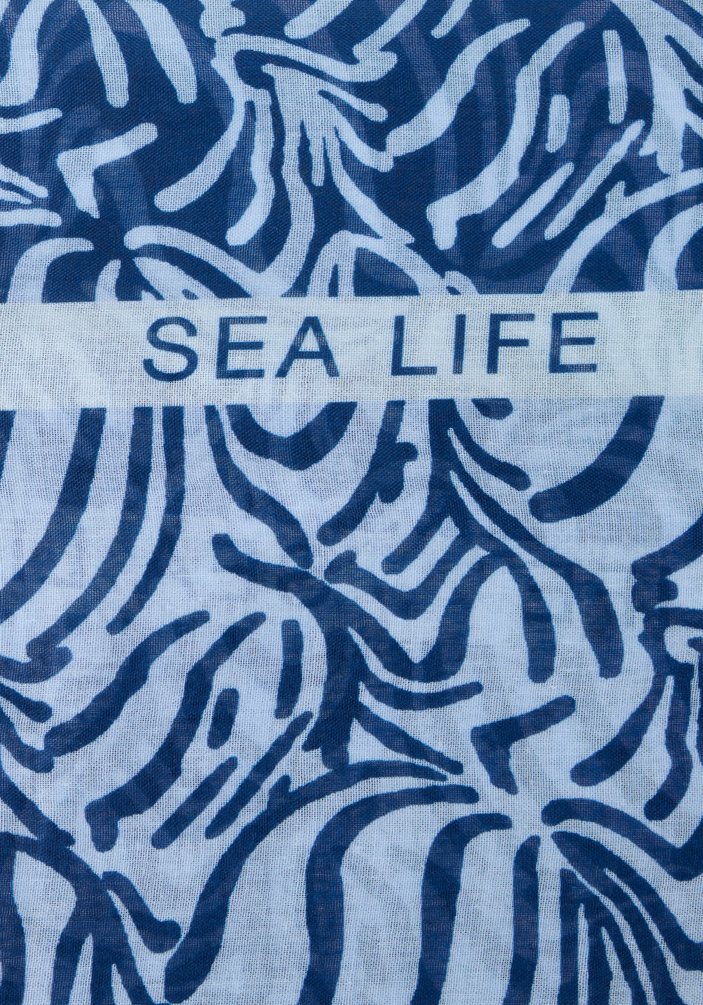 Laura Scott Loop gemusterte und bedruckte Optik, leichtes Webmaterial günstig online kaufen