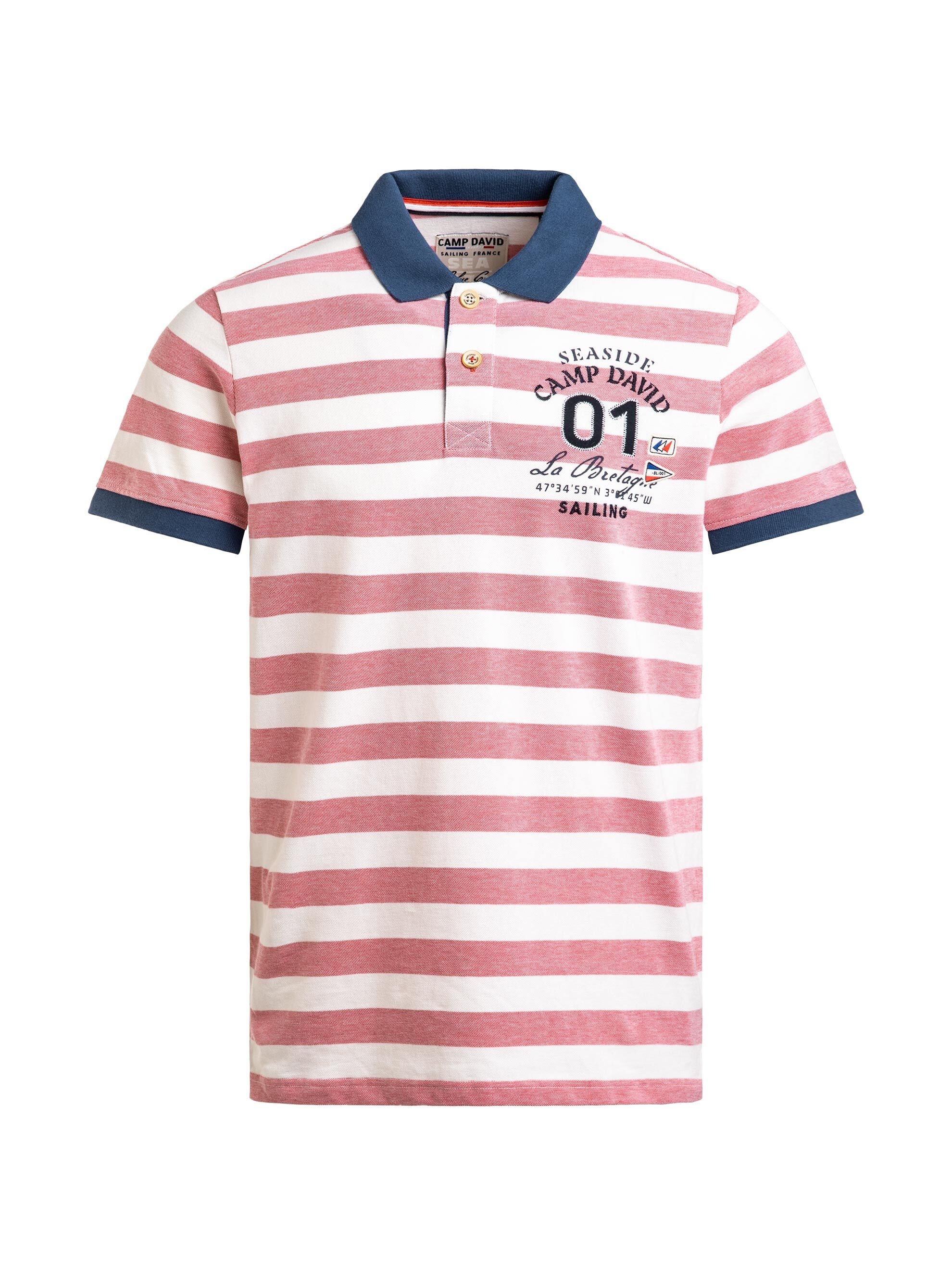CAMP DAVID Poloshirt aus Baumwolle