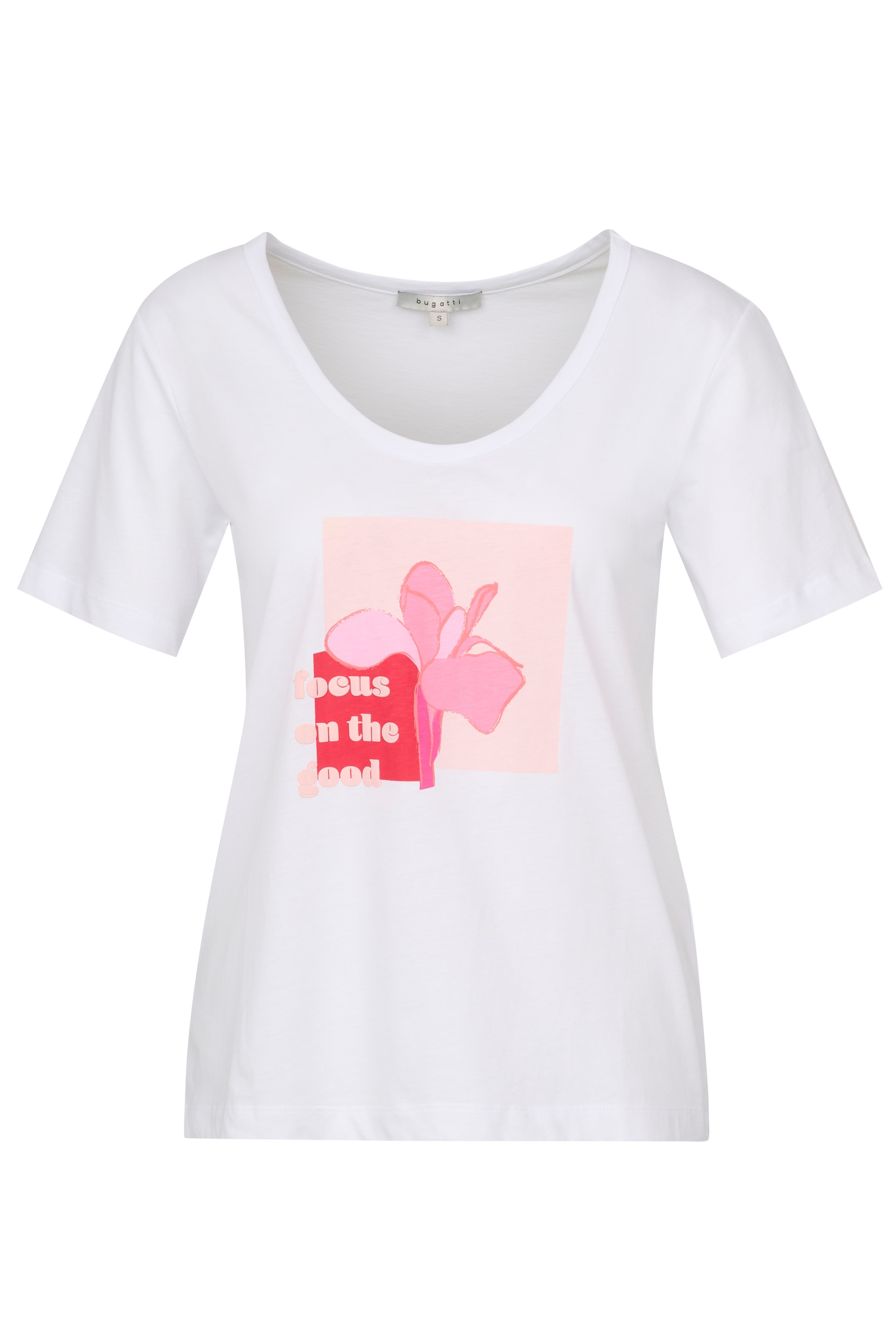 bugatti T-Shirt, mit Aufdruck