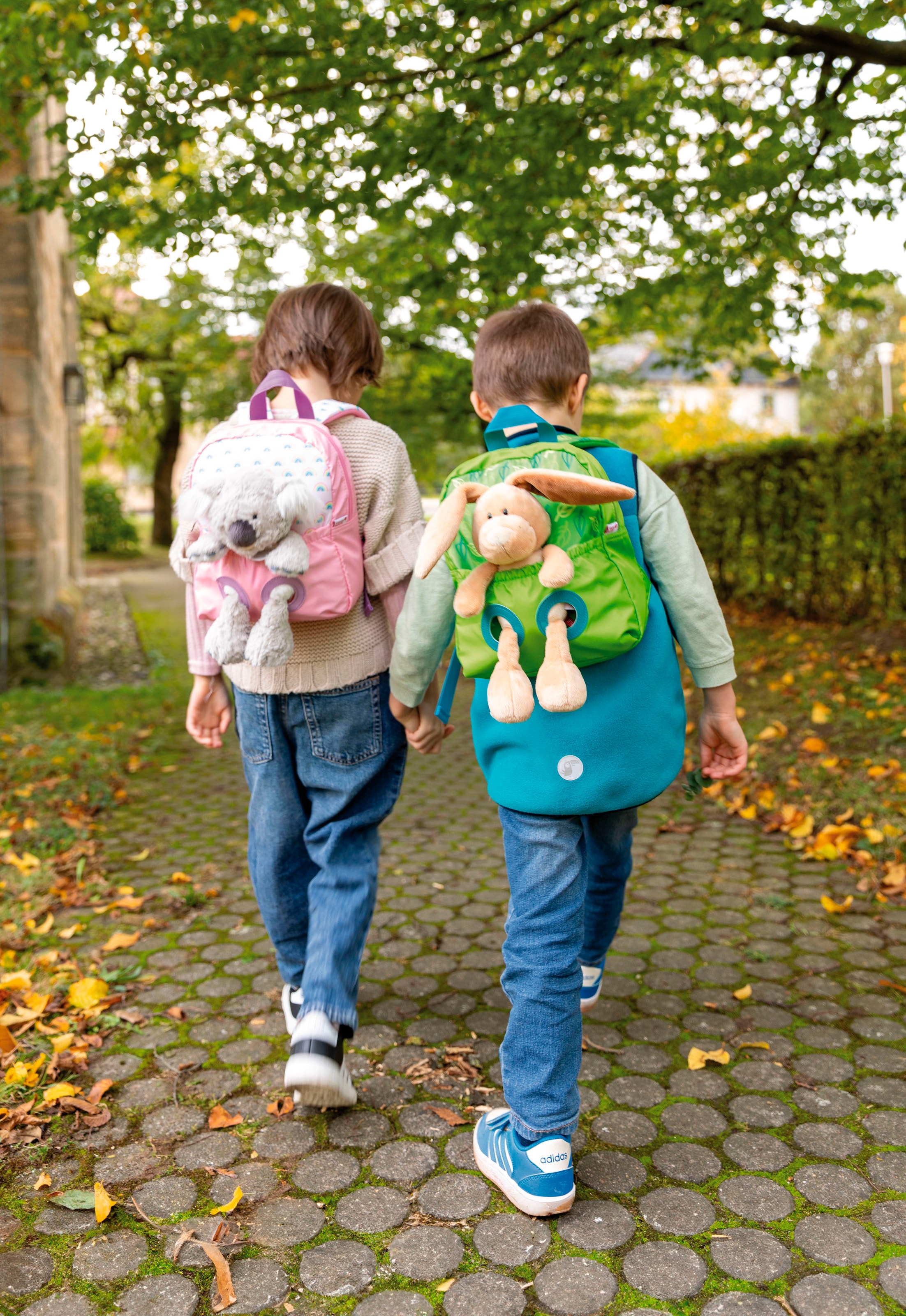 Nici Kinderrucksack »Travel Friends, Rucksack mit Plüsch Hase, 25 cm«