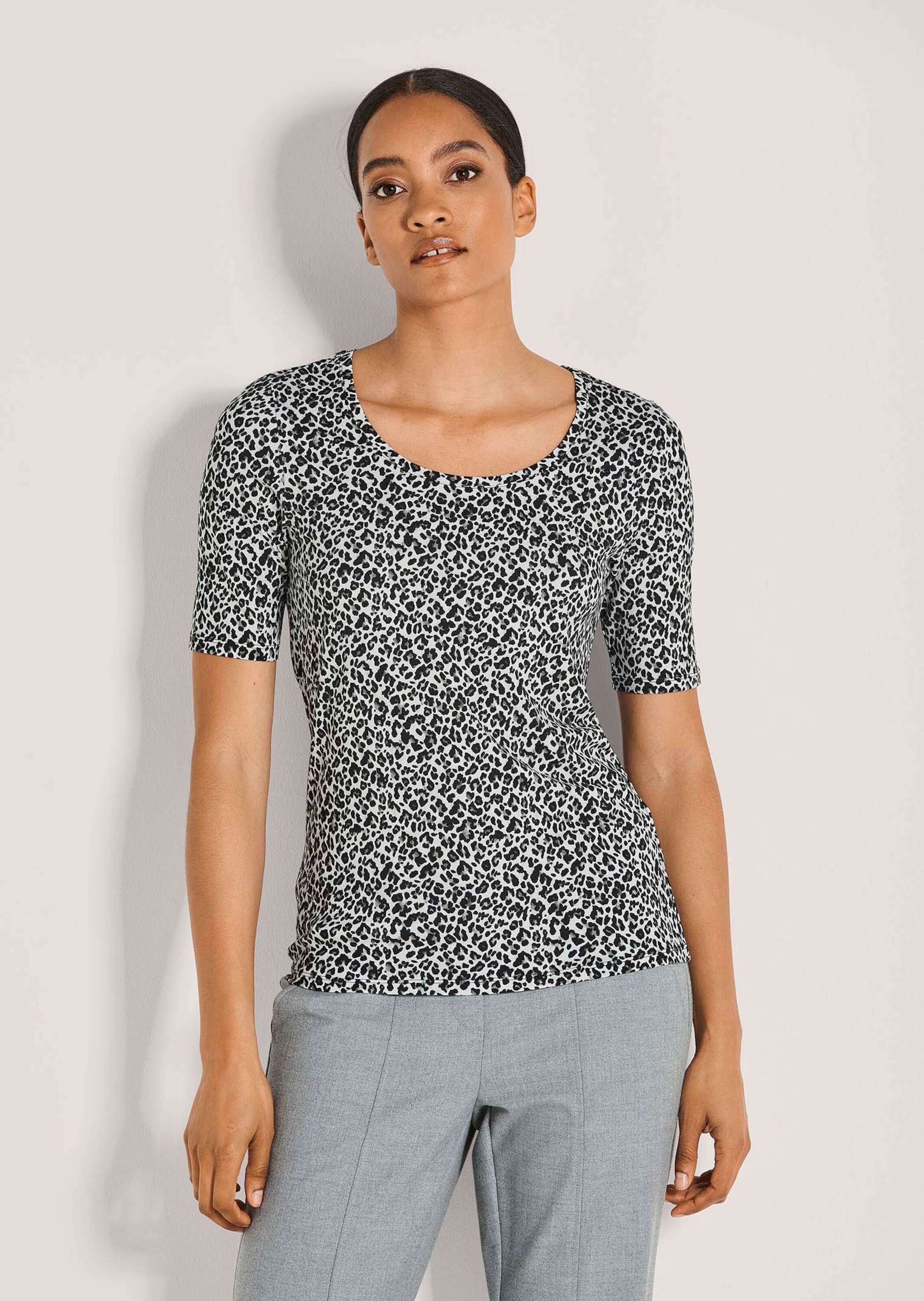 Thumbnail - MADELEINE Kurzarmshirt "Shirt Halbarmshirt mit Animal-Print"