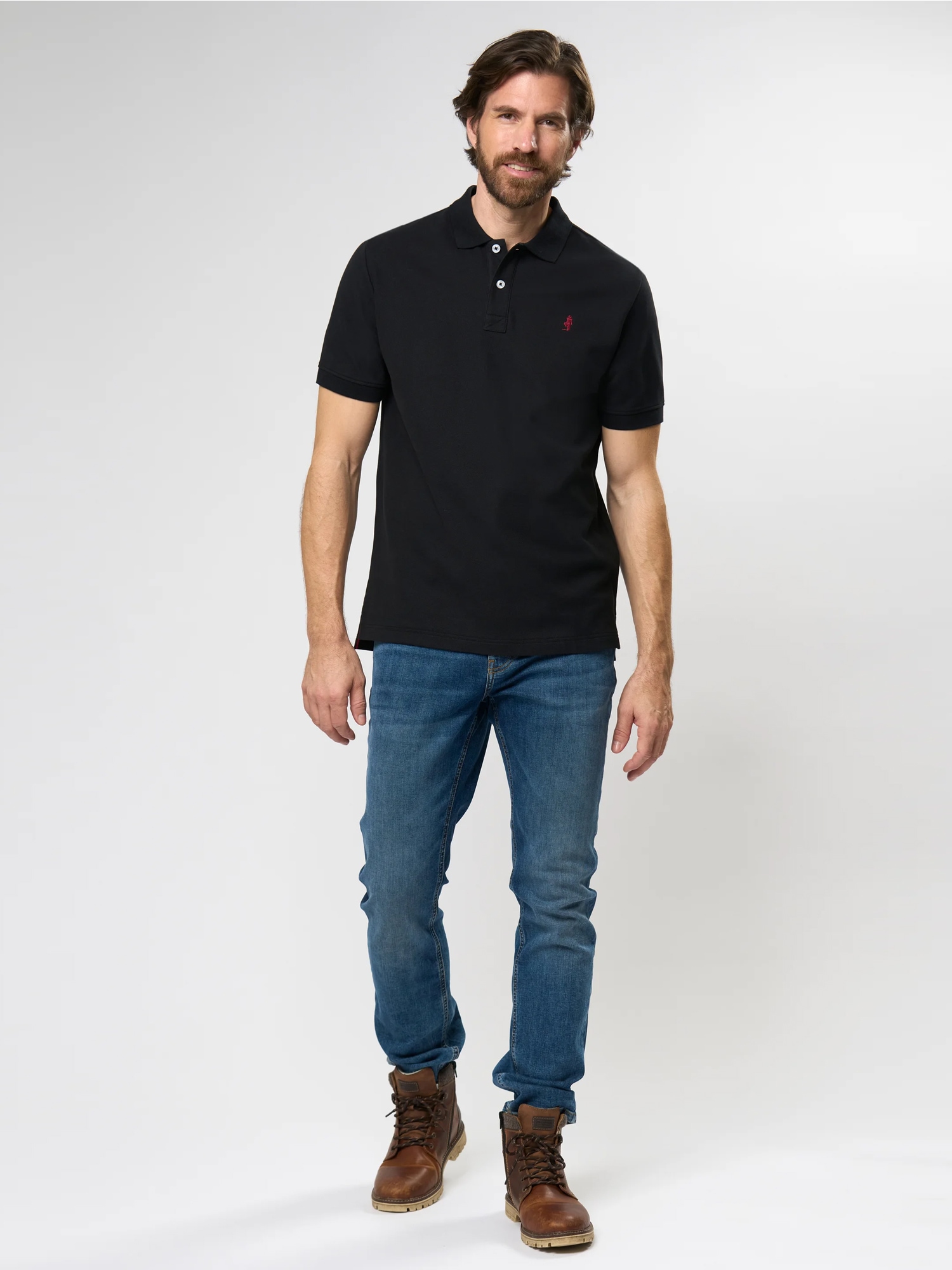 MCS Kurzarmhemd »MCS Polo Hurst«