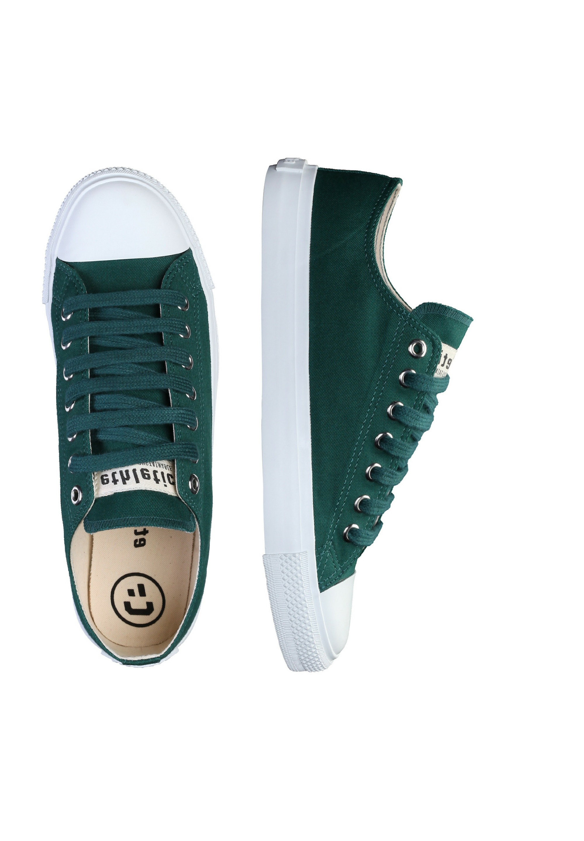 ETHLETIC Sneaker »Fair Trainer White Cap Lo Cut«, Fair / Vegan / Nachhaltig