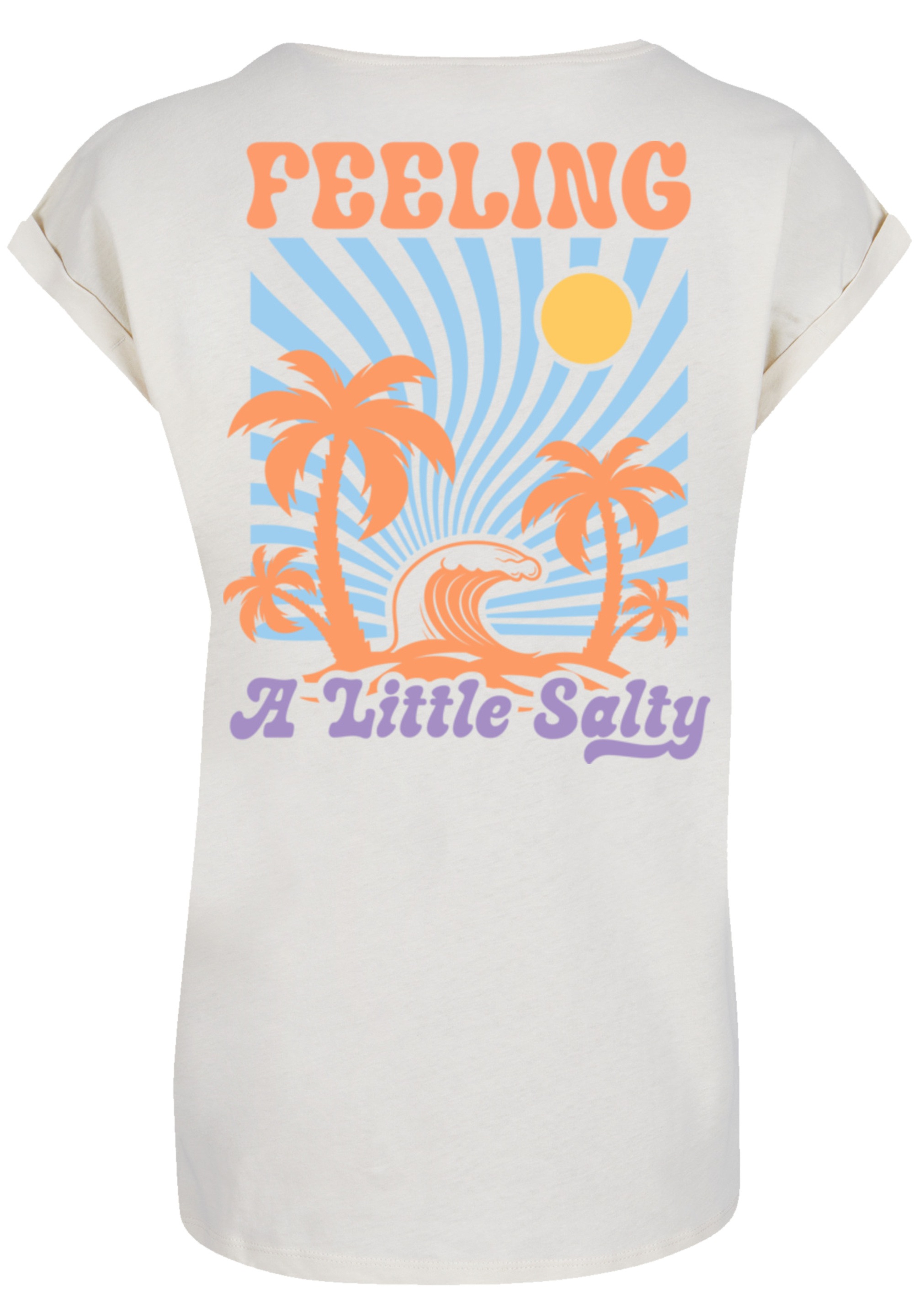 F4NT4STIC T-Shirt »Feeling a Little Salty Summer«, Premium Qualität