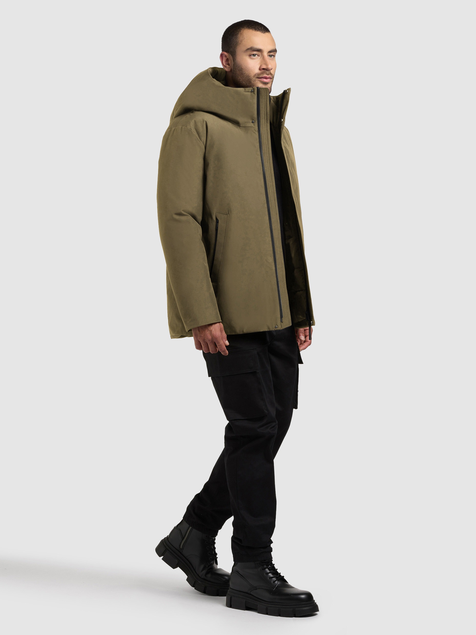 khujo Anorak »ETIAN«, mit Kapuze