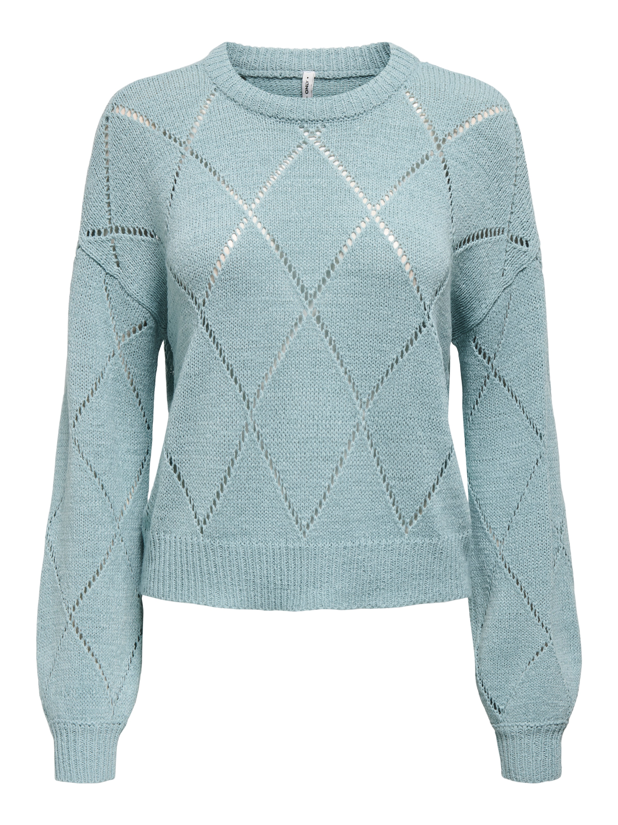 ONLY Strickpullover »ONLGEENAS LS STRUCTURE O-NECK CC KNT«
