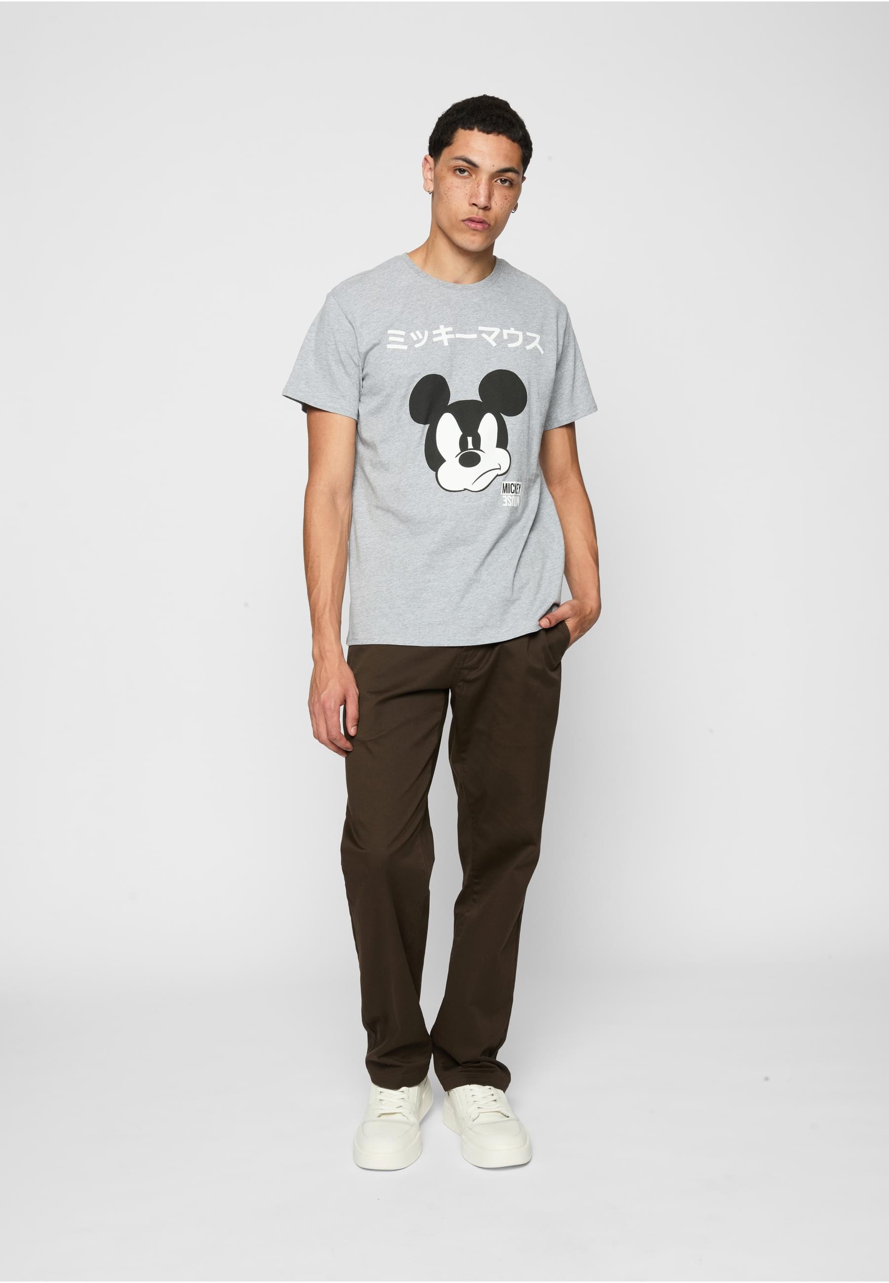 Merchcode T-Shirt »Merchcode Herren Mickey Japanese Tee«, (1 tlg.)