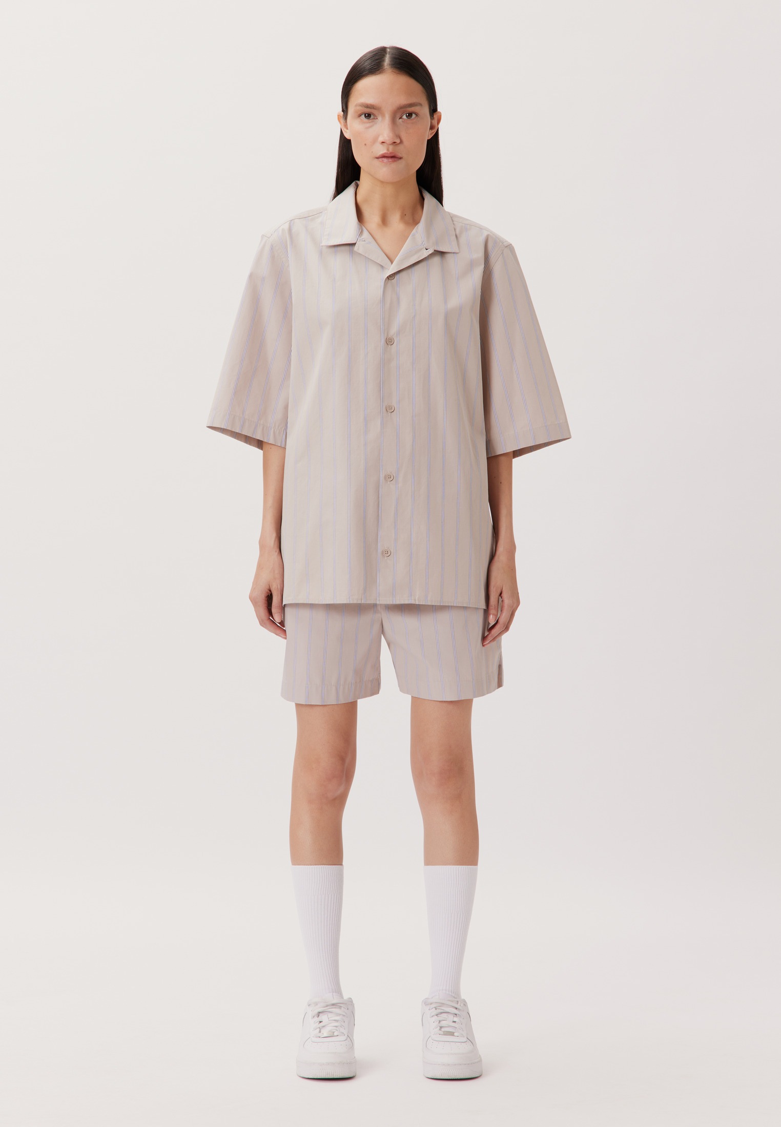 studio seidensticker "Studio" Regular 1/2 Reverskragen Streifen günstig online kaufen