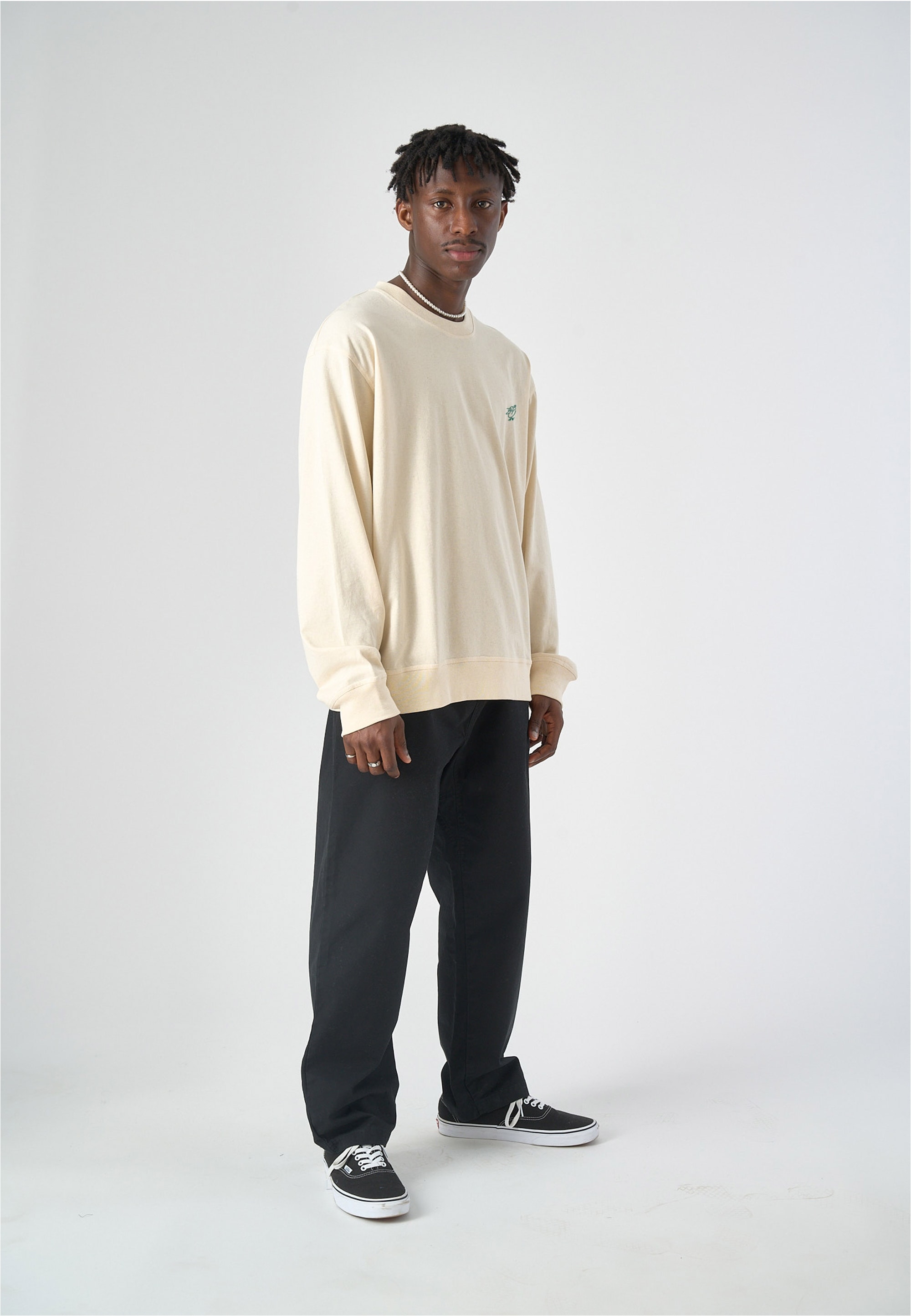 Cleptomanicx Strickpullover »Sketch Gull«, mit lockerem Schnitt
