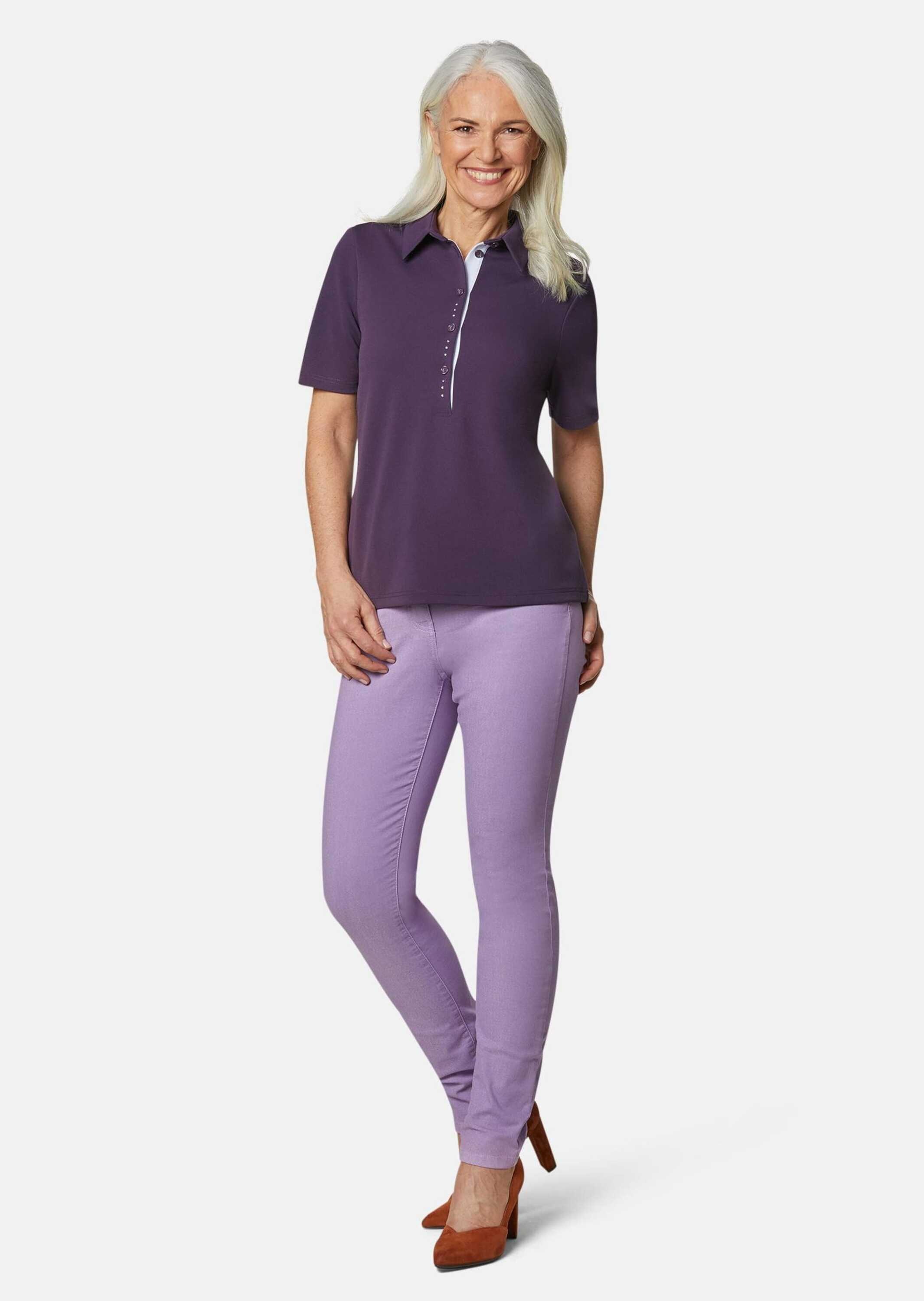 GOLDNER Poloshirt "Kurzgröße Pikee-Poloshirt" günstig online kaufen