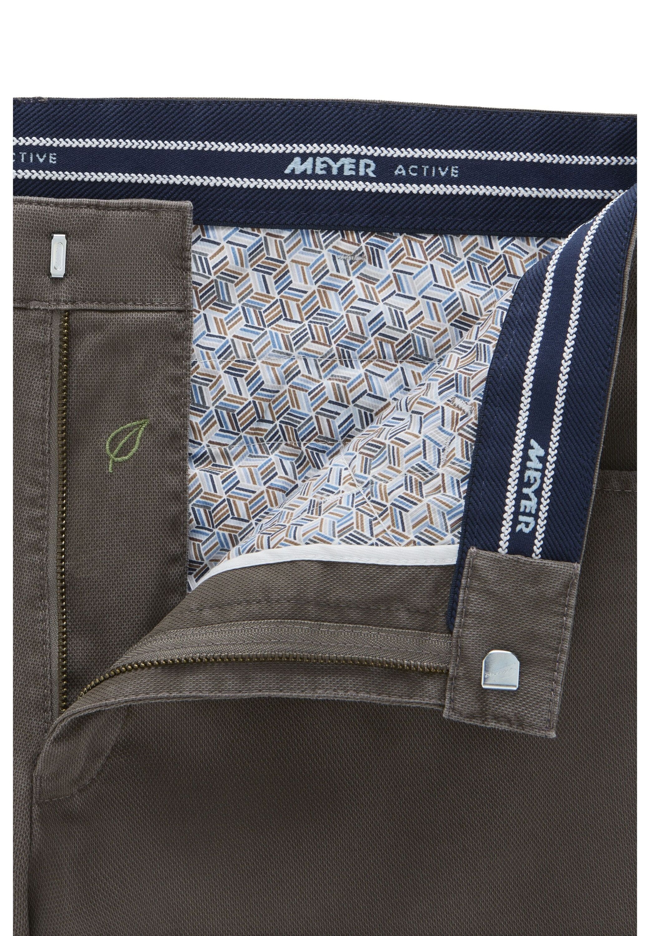 MEYER Chinohose »Dublin 9-3009«  in hochelastischer moderner Micro Struktur