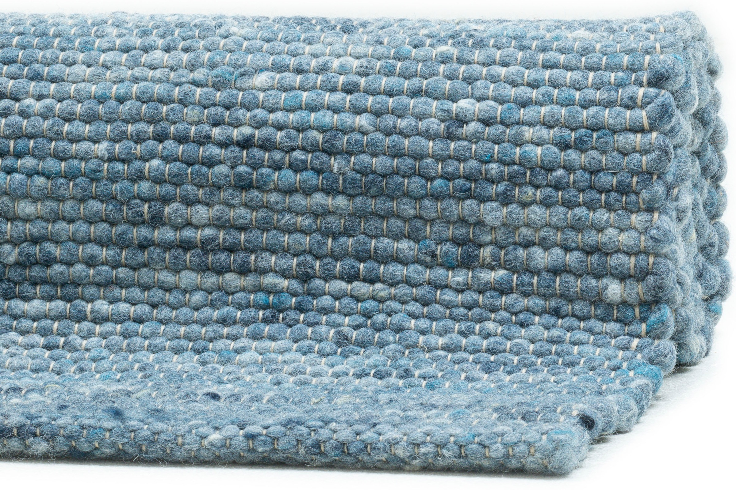 Sansibar Hörnum Hand-Woven Wool Rug Blue 120x180cm 3