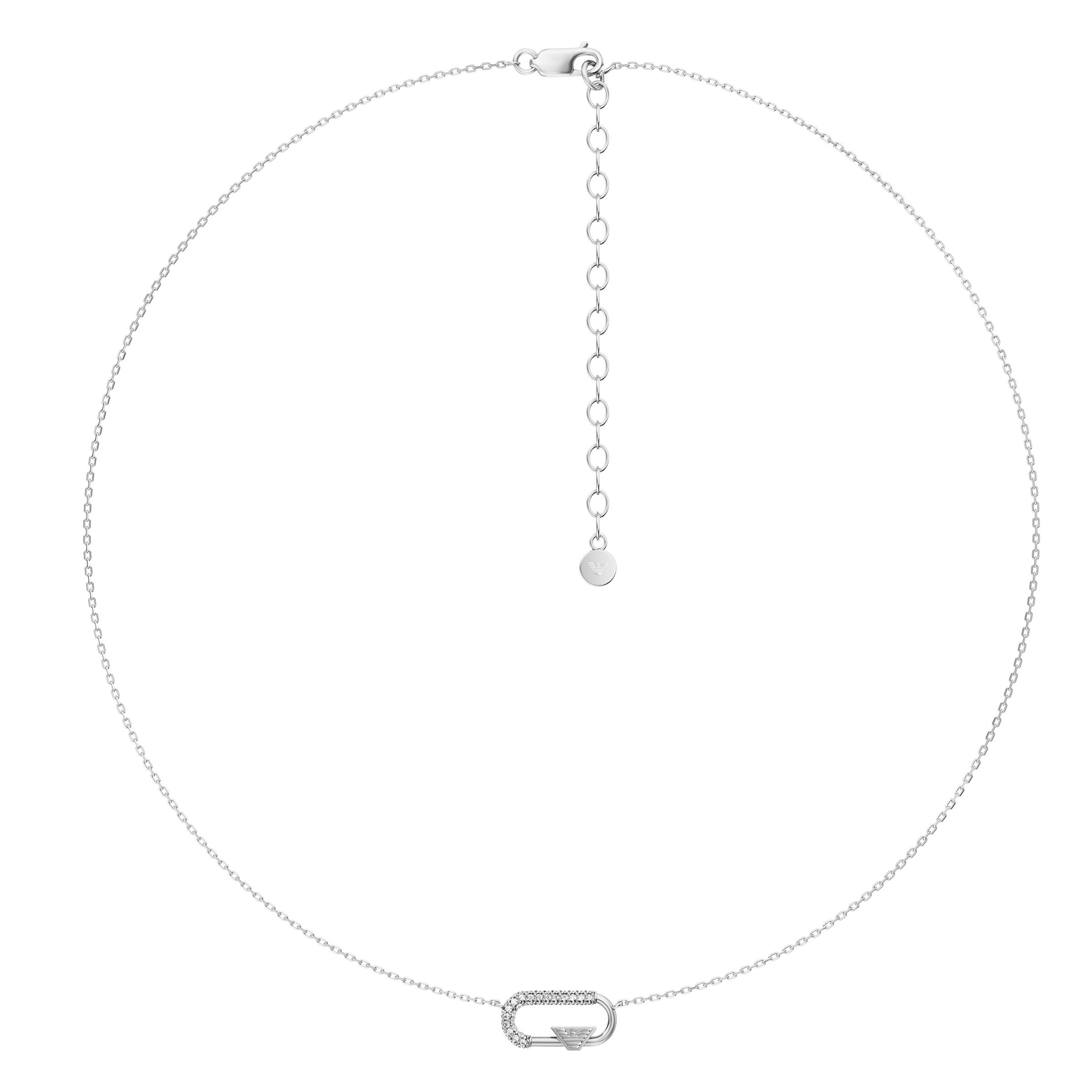Emporio Armani Kette mit Anhänger mit Zirkonia (synth.)