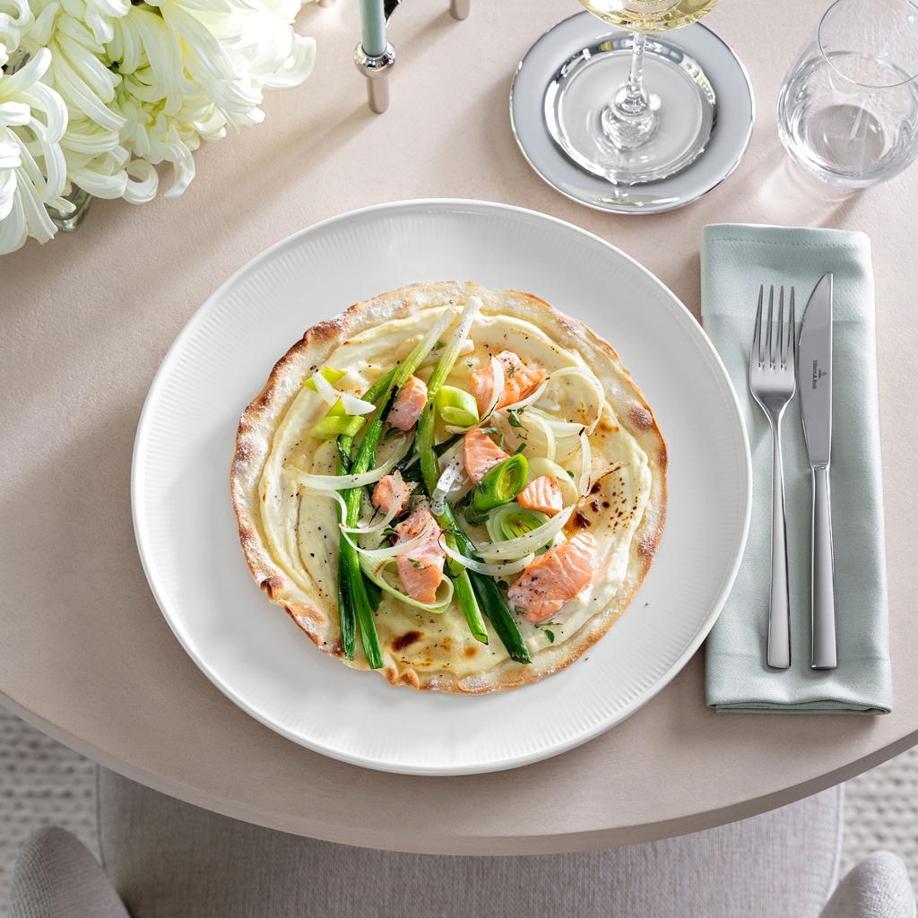 Villeroy & Boch Pizzateller »Gourmetteller Afina ø 32 cm 6er Set weiß«