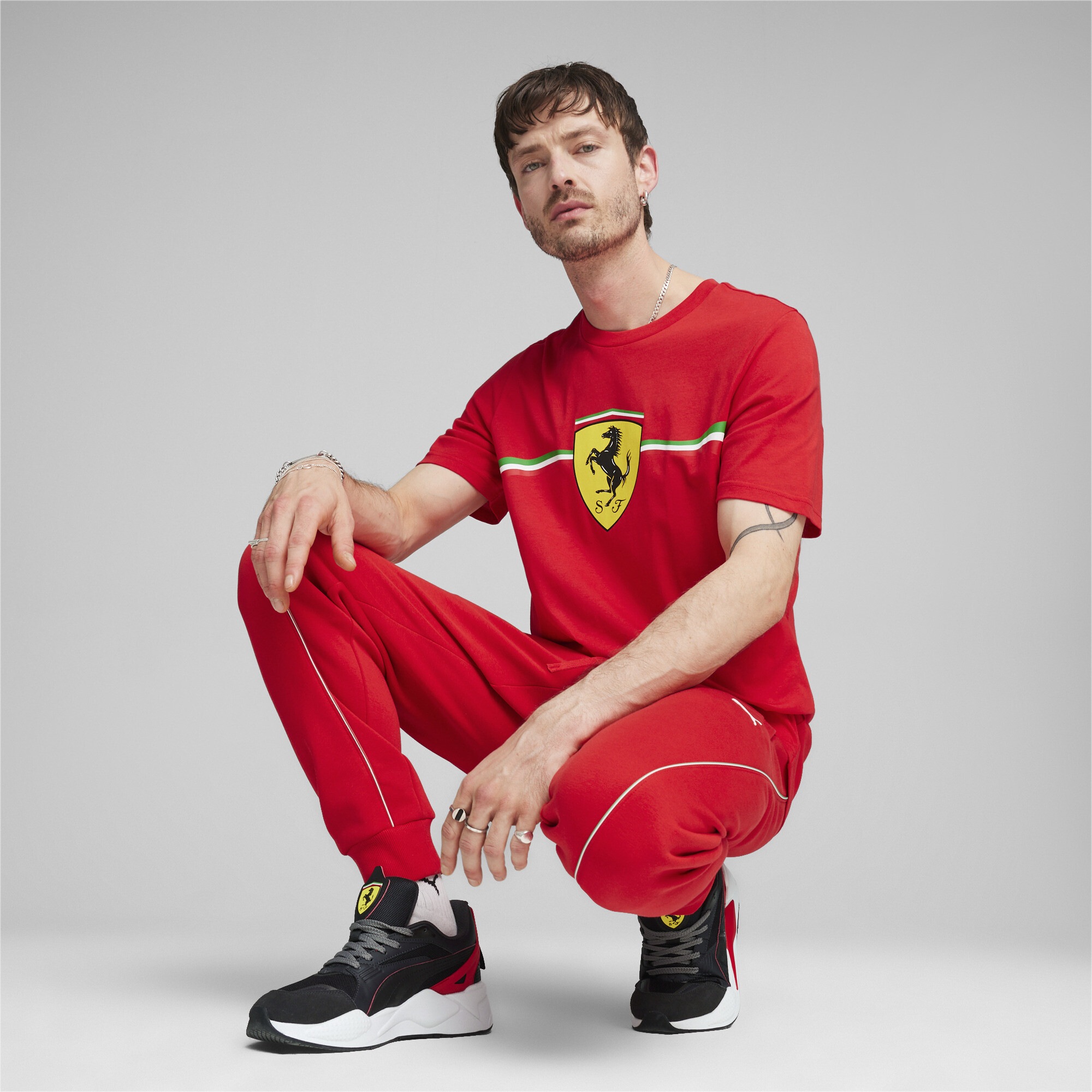 PUMA T-Shirt »Scuderia Ferrari Race Big Shield Motorsport Heritage T-Shirt«