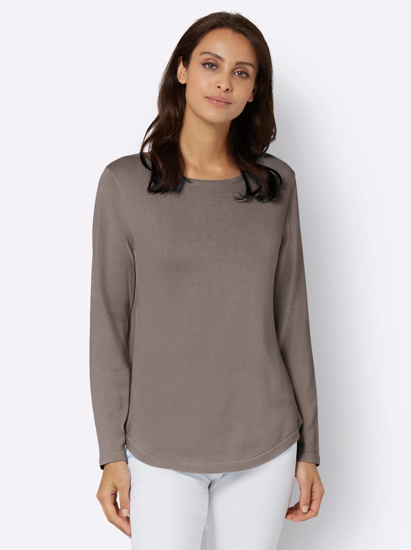 Inspirationen Rundhalspullover »Pullover«