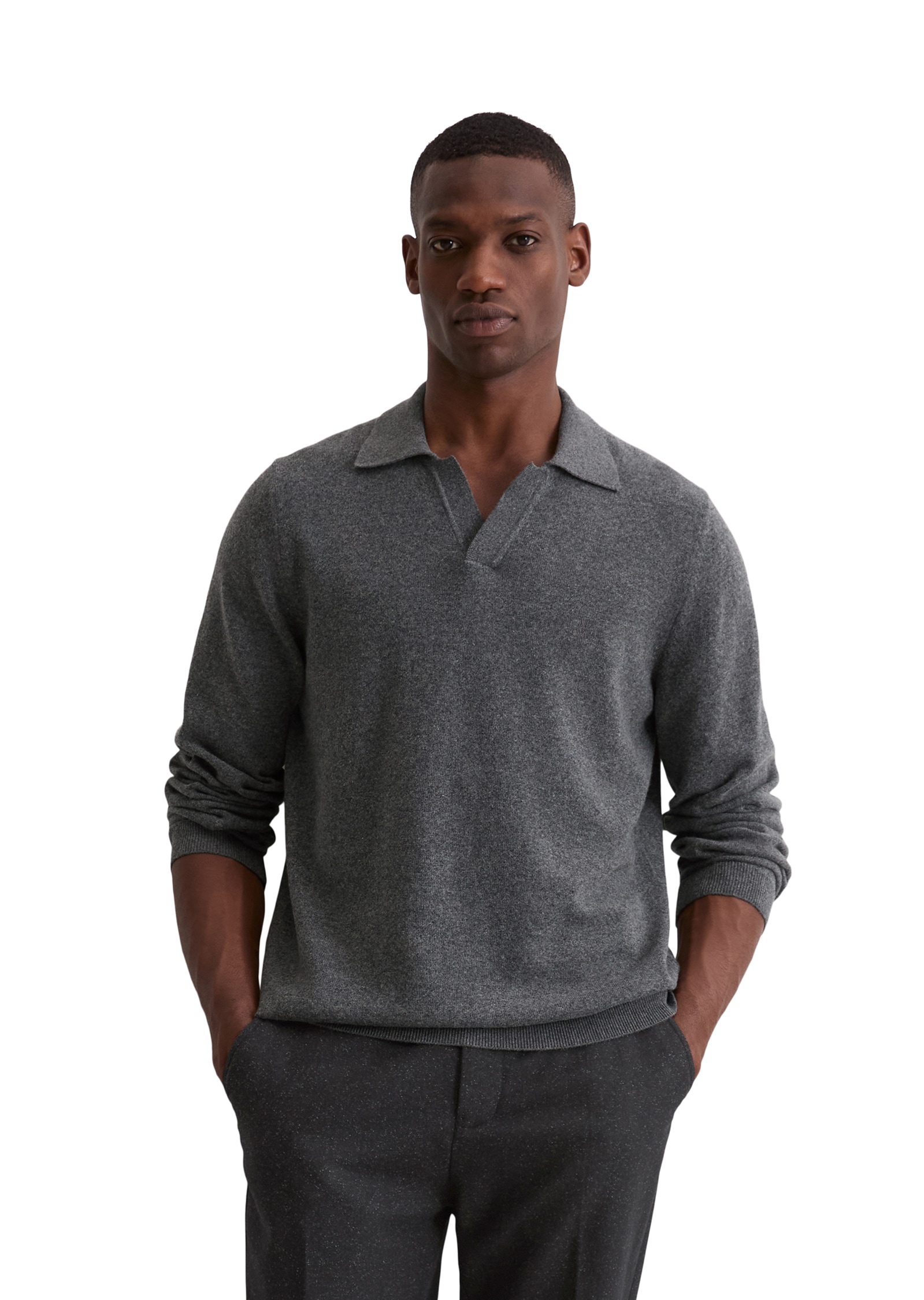 Marc OPolo Strickpullover, Polokragen, Regular fit, weiche Wollmischung günstig online kaufen