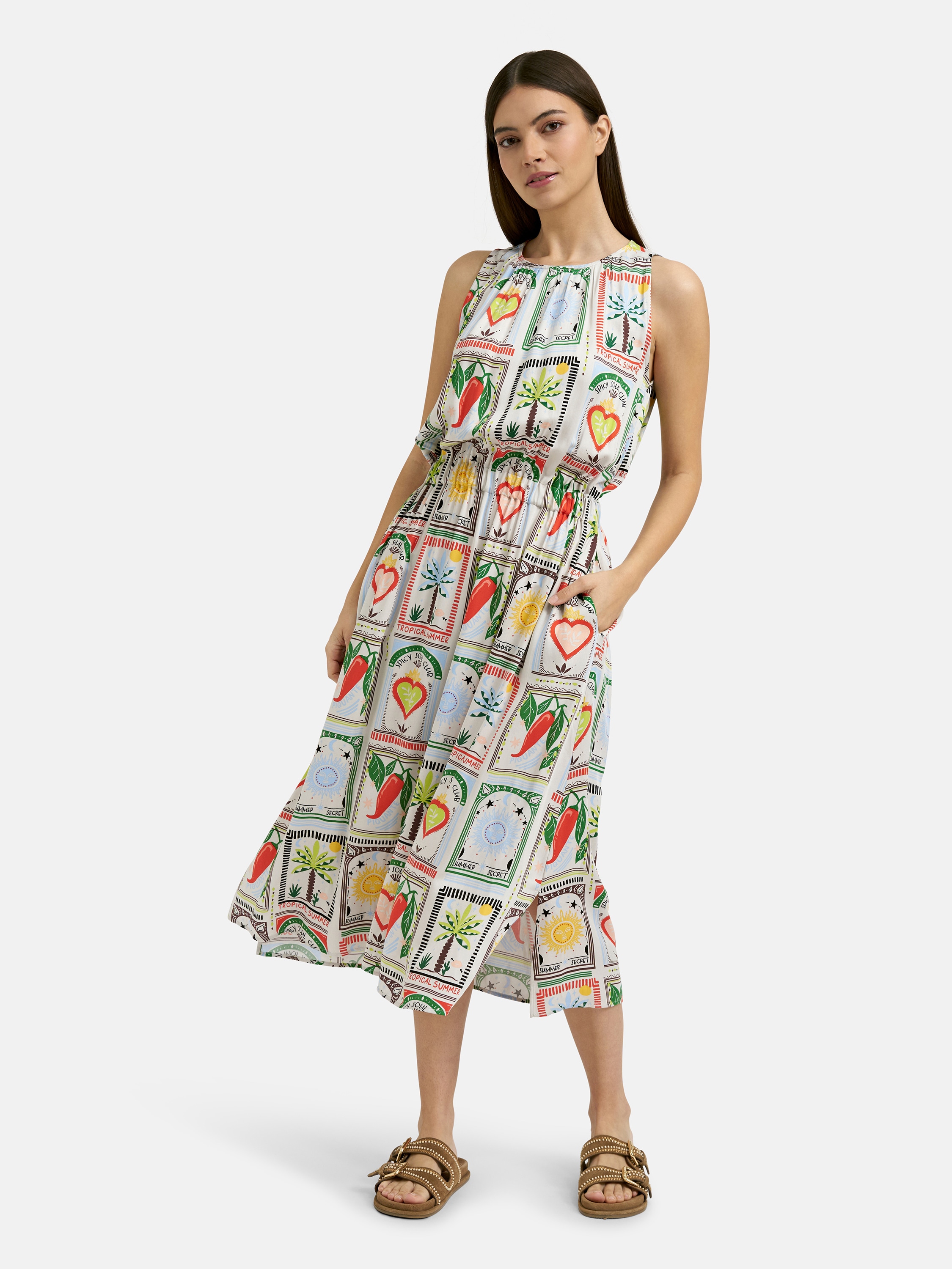 Smith & Soul Sommerkleid Eingrifftaschen mit Taschen