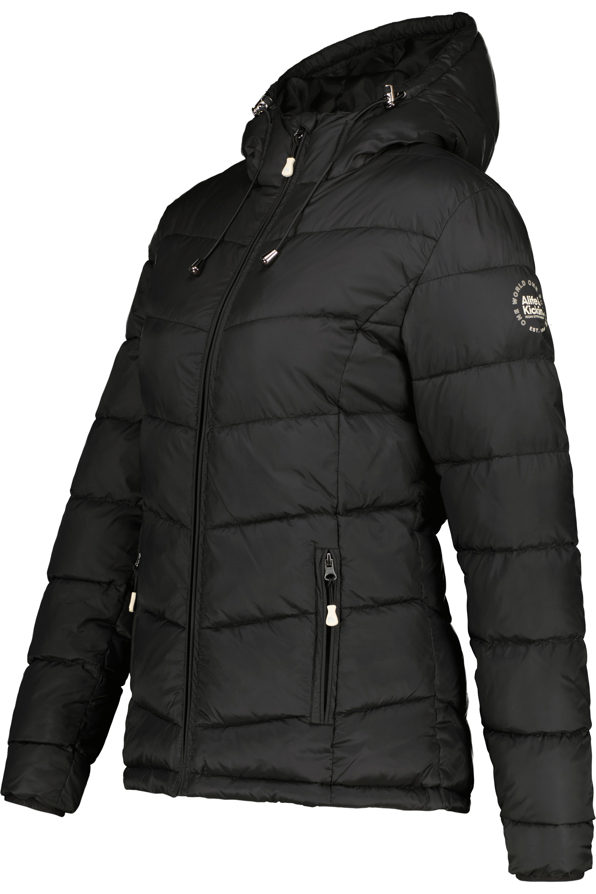 Alife & Kickin Winterjacke »Damen LirazAK A«, Ultraleichte taillierte Steppjacke mit Kapuze