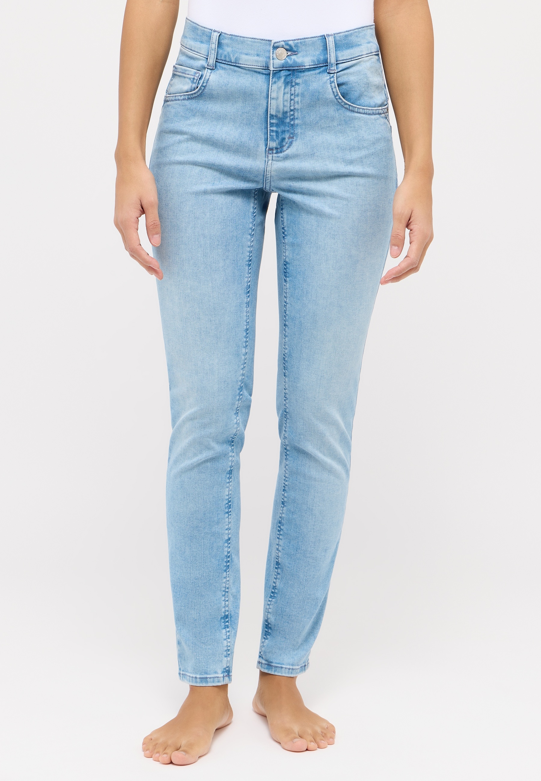 ANGELS Skinny-fit-Jeans "SKINNY PUSH UP", im Five-Pocket Style günstig online kaufen