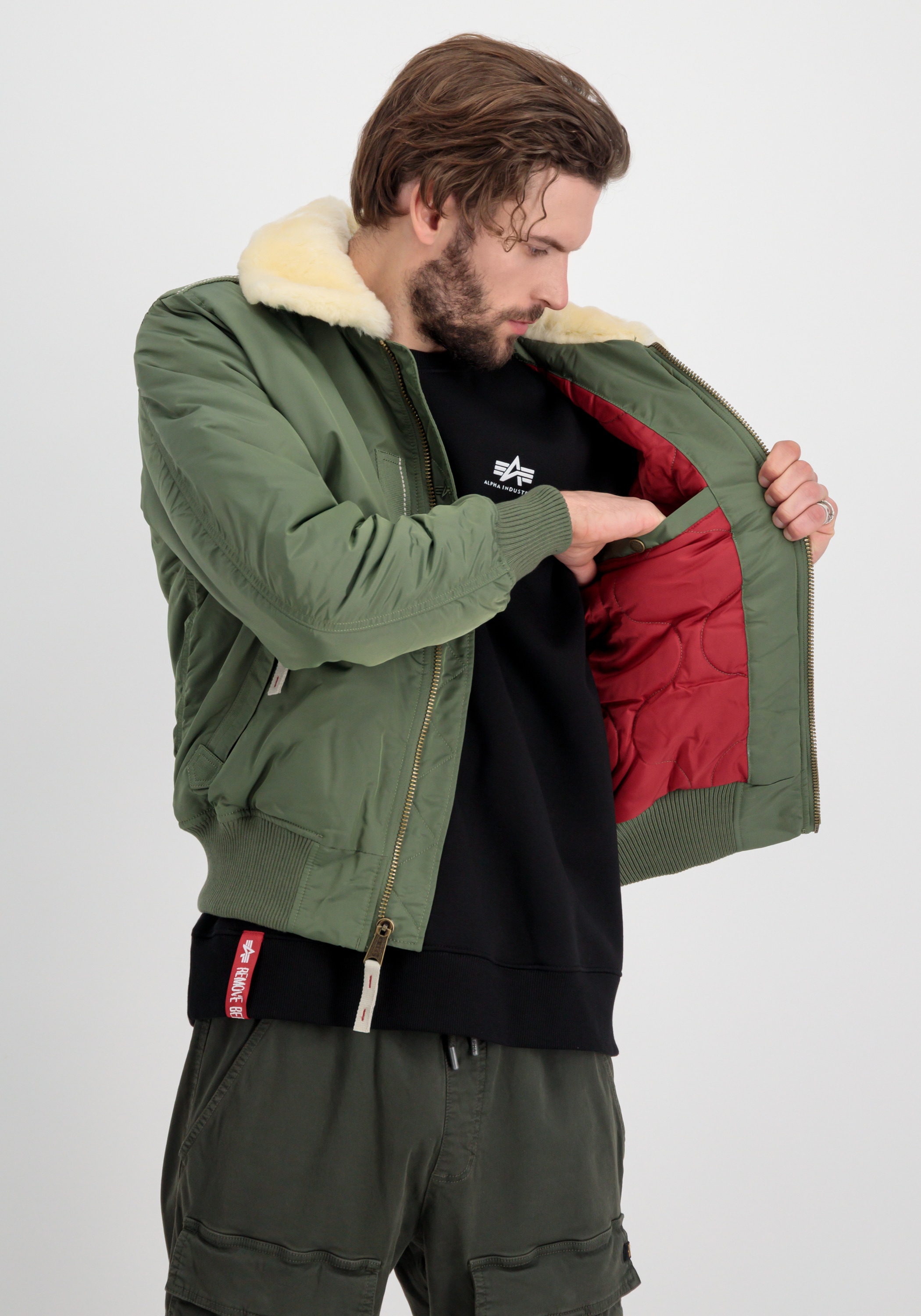 Alpha Industries Bomberjacke »Alpha Industries Men - Bomber Jackets Injector III«