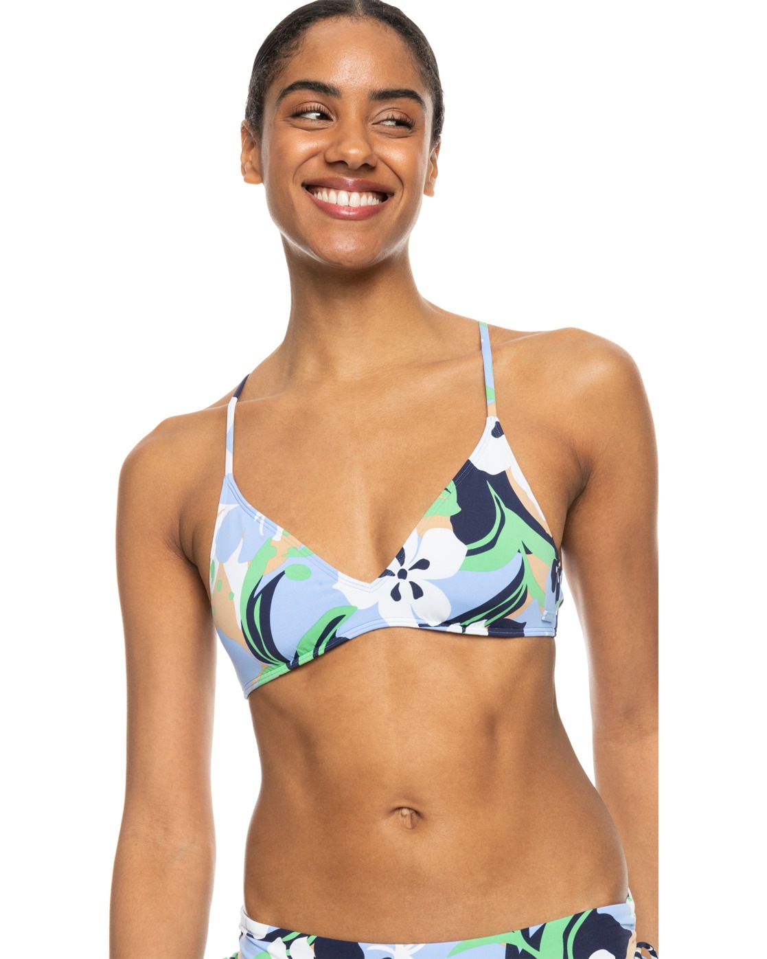 Roxy Bandeau-Bikini-Top "Printed Beach Classics" günstig online kaufen