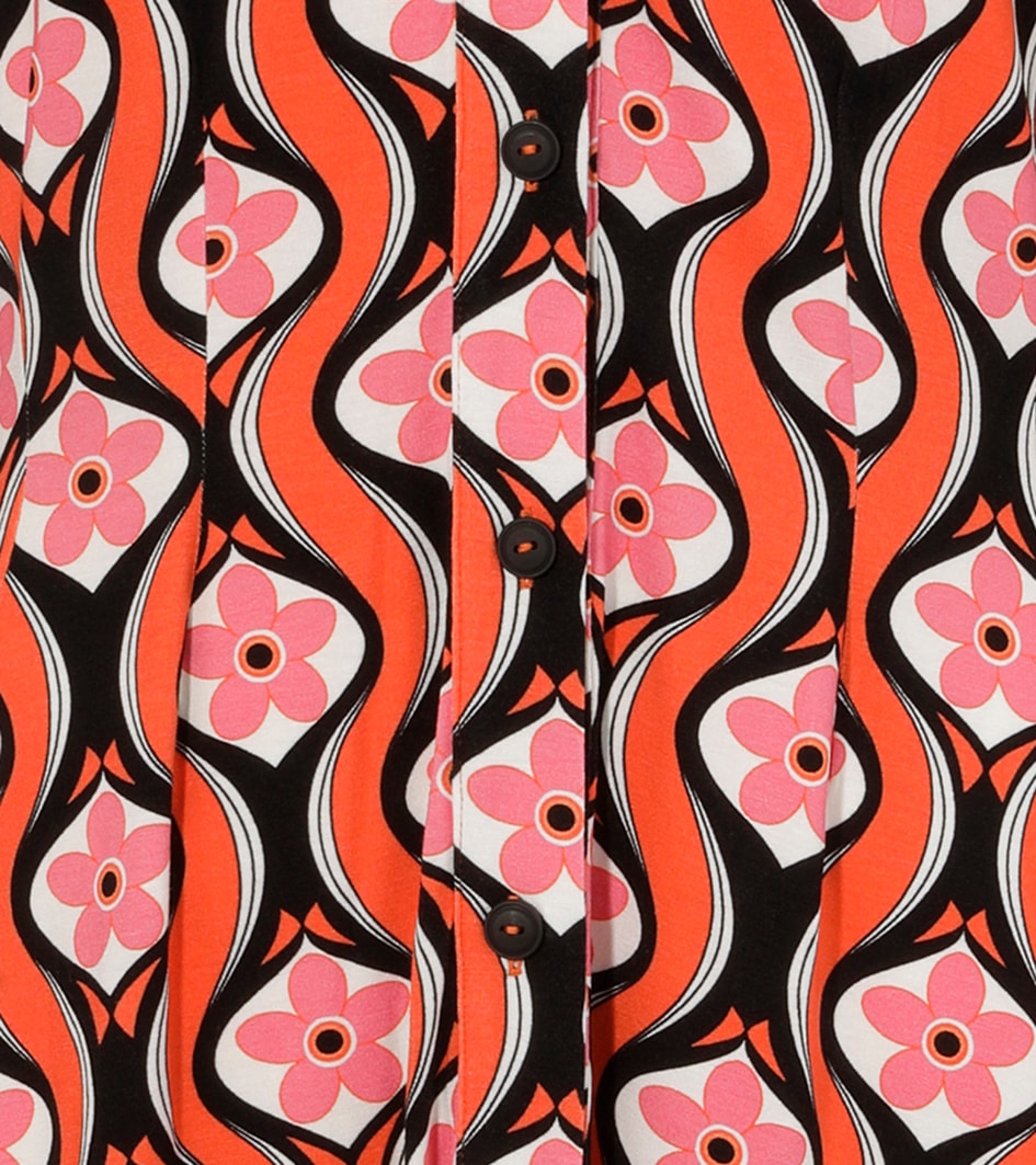 Aniston SELECTED Jerseykleid, mit Knopfleiste
