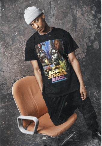 Kurzarmshirt »Merchcode Herren Star Wars Yoda Poster Tee«, (1 tlg.)