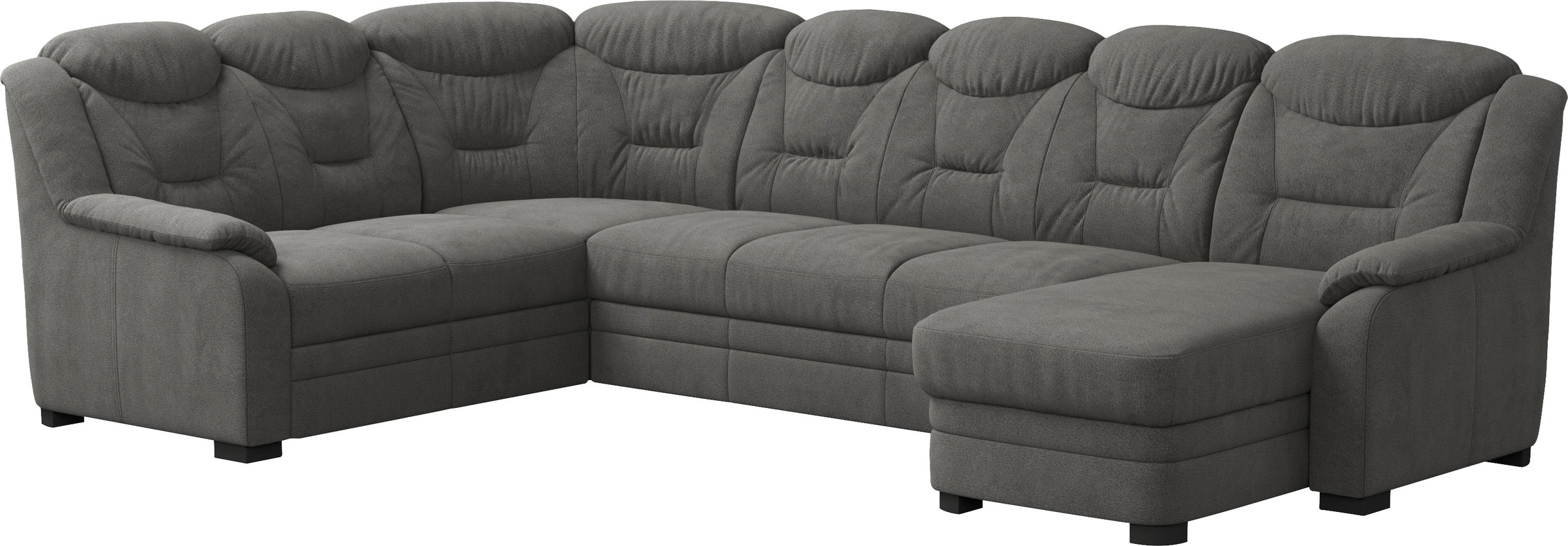 COTTA Wohnlandschaft »Marcus U-Form«, Bequeme Wohnlandschaft in klassischem Design mit hoher Rückenlehne