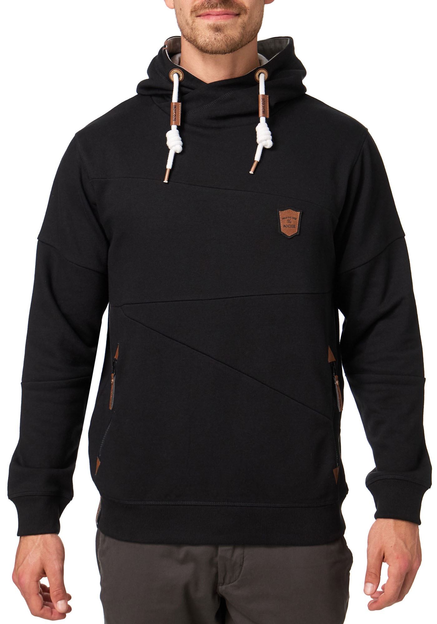 Indicode Kapuzensweatshirt "INAix" günstig online kaufen