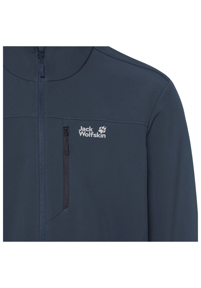 Jack Wolfskin Outdoorjacke »WILD WINDS JKT M« mit flexiblem Obermaterial aus Polyester und Elasthan
